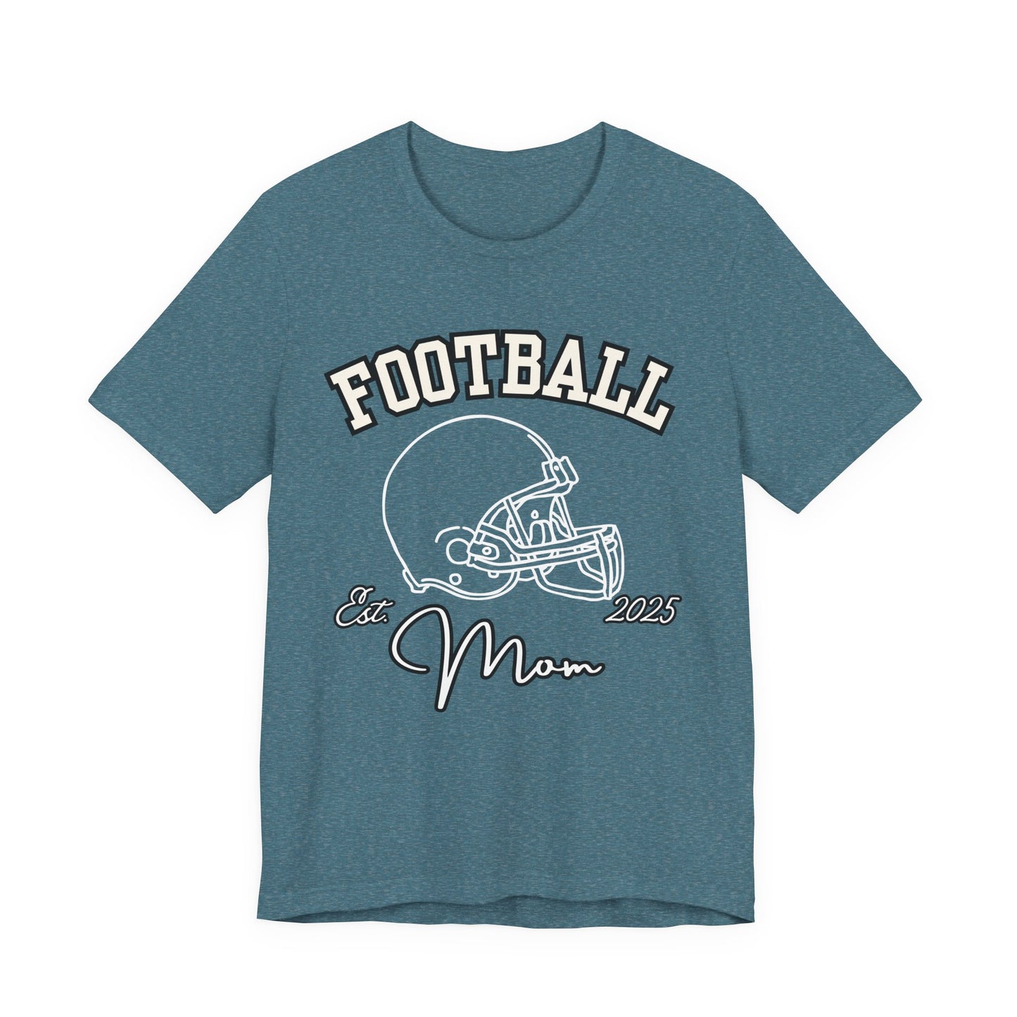 Football Mom Unisex Tee, Sports Fan Shirt, Gift for Moms, Casual Wear, Football Season Apparel, Family Game Day Top