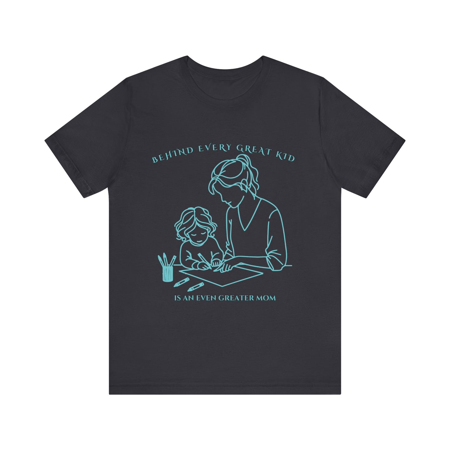 Mom and Child Inspiration Tee, Great Mom T-Shirt, Gift for Moms, Parenting Shirt, Casual Wear, Family Love Top