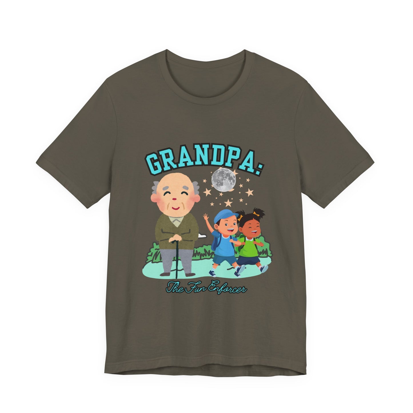 Grandpa's Fun Explorer Tee, Grandfather Gift, Family Reunion Shirt, Cute Kids T-Shirt, Dad Joke Apparel