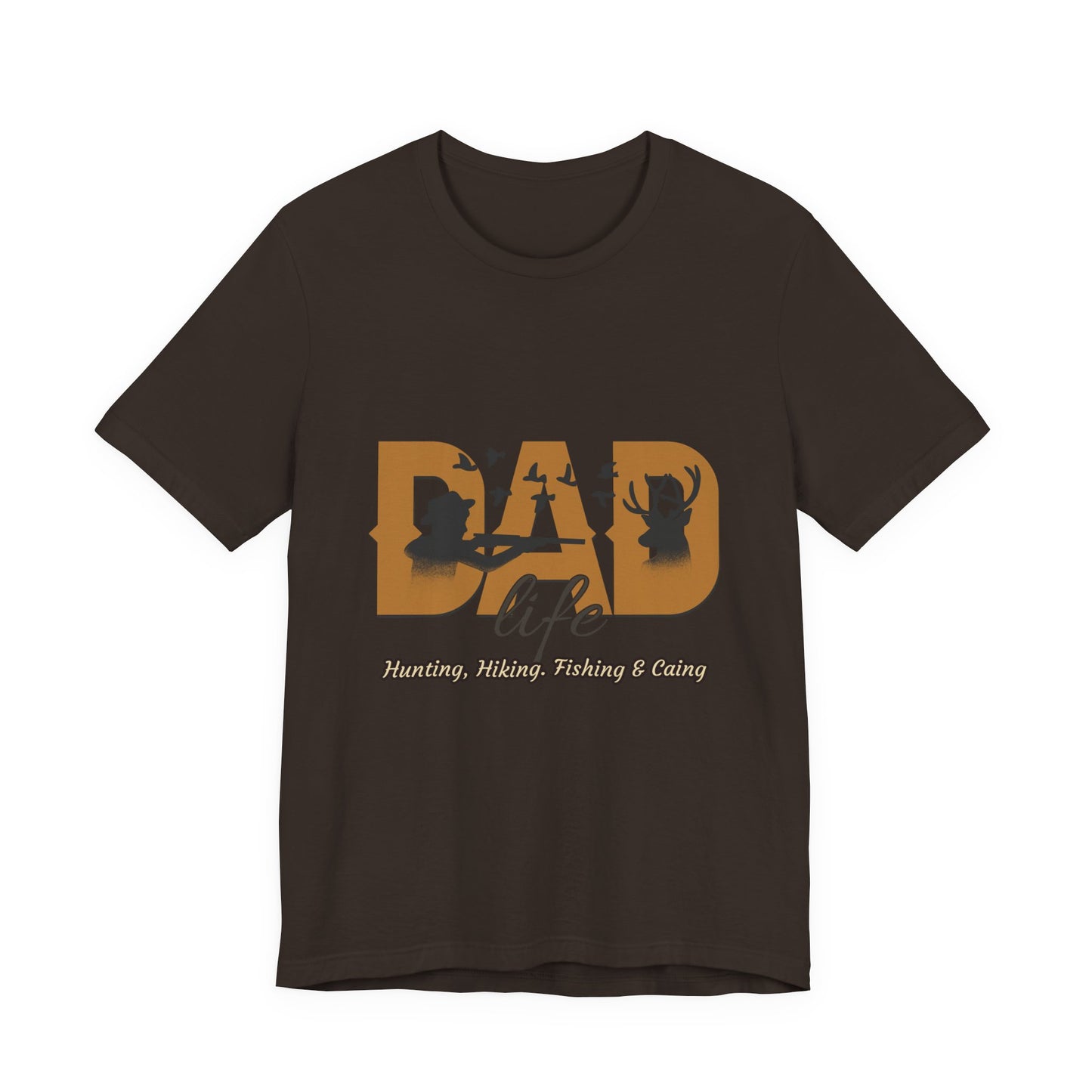 Dad Life Short Sleeve Tee - Celebrate Fatherhood, Gift for Dads, Casual Everyday Wear, Father's Day, Family Gatherings, Outdoor Adventures