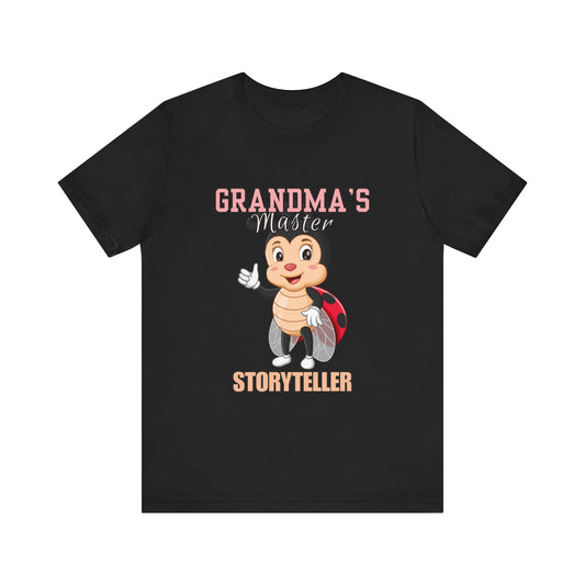 Grandma's Master Storyteller Tee, Unisex Tee, Gift for Grandma, Storyteller Shirt, Children's Storytime Tee, Family Bonding Shirt