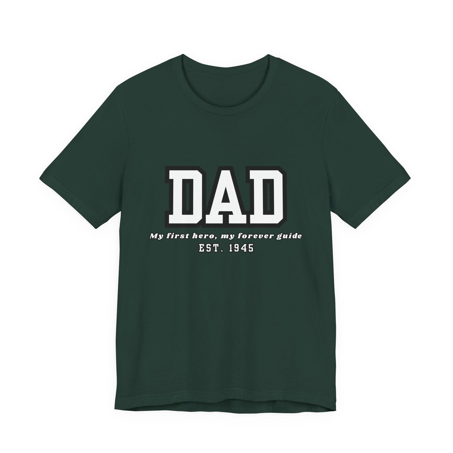 Dad Est. 1986 Unisex Tee - Gift for Father's Day, Birthday Tee, Casual Wear, Family T-Shirt, Dad's Day Out