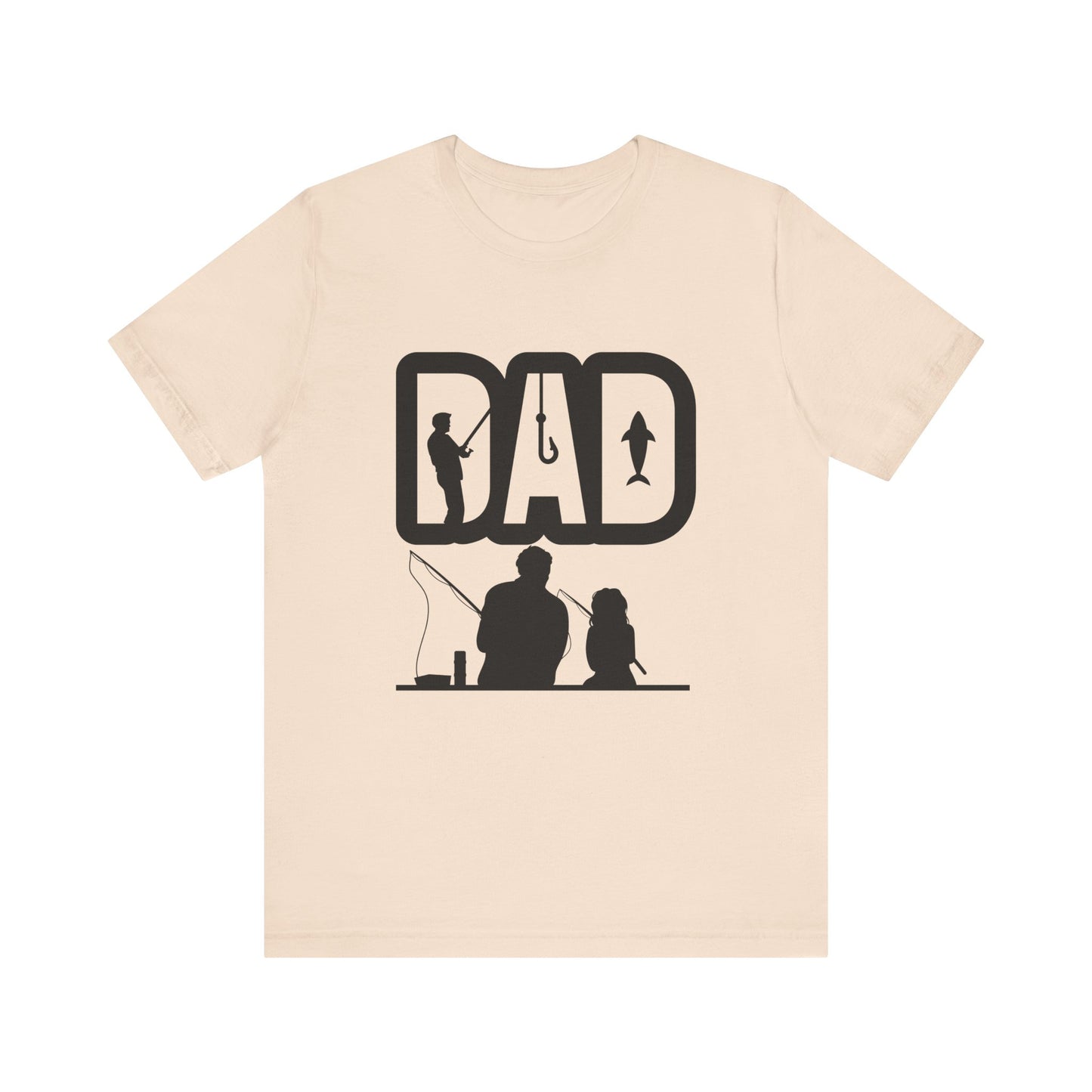 Father and Child Fishing Tee, Perfect Gift for Dads, Fishing Enthusiast Shirt, Father's Day Apparel, Family Bonding Tee