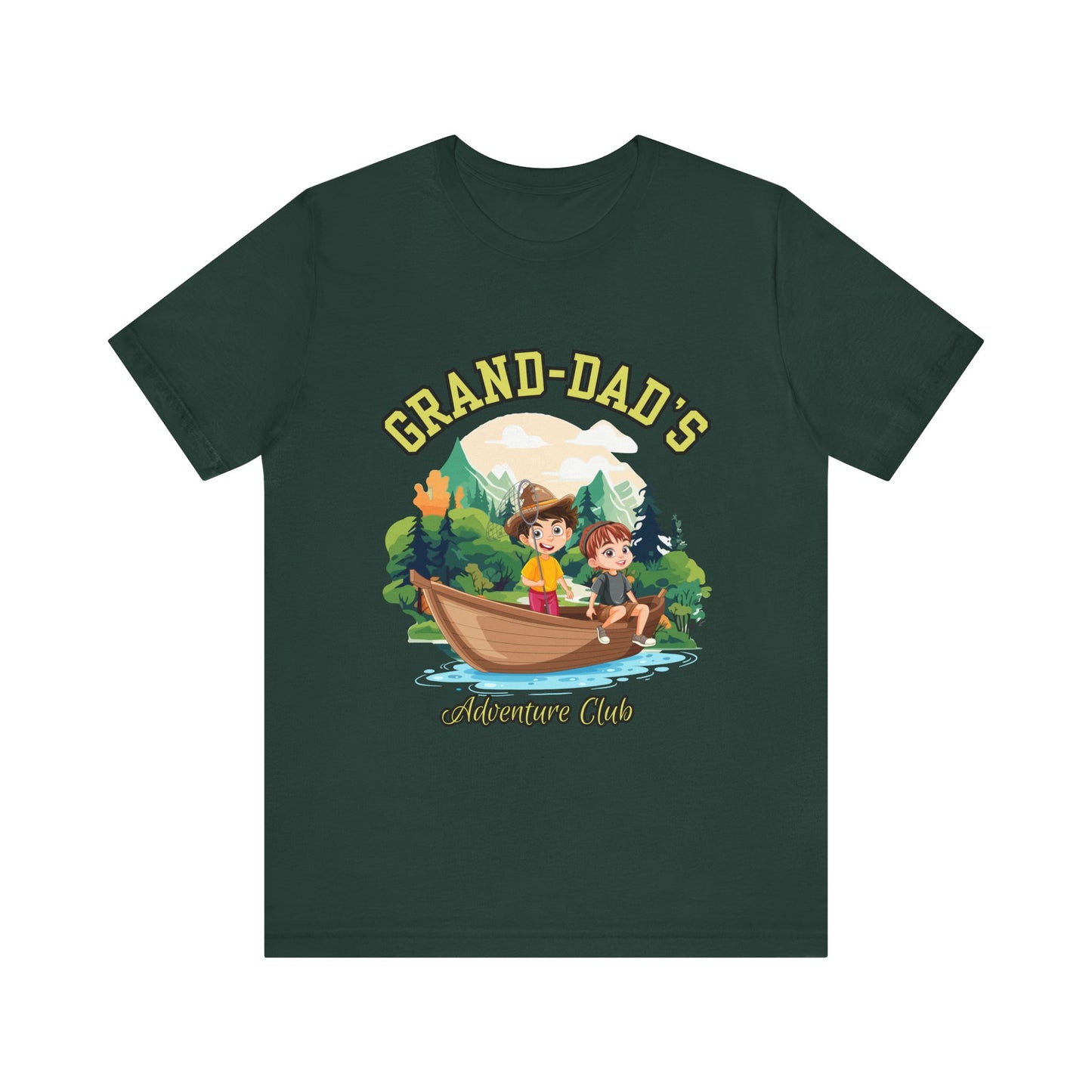 Adventurous Grandpa T-Shirt, Grand-Dad's Adventure Club Tee, Family Outing Shirt, Father's Day Gift, Kids' Adventure Gift