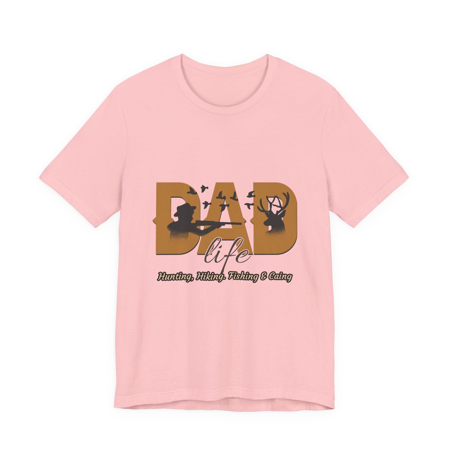 Dad Life Short Sleeve Tee - Celebrate Fatherhood, Gift for Dads, Casual Everyday Wear, Father's Day, Family Gatherings, Outdoor Adventures