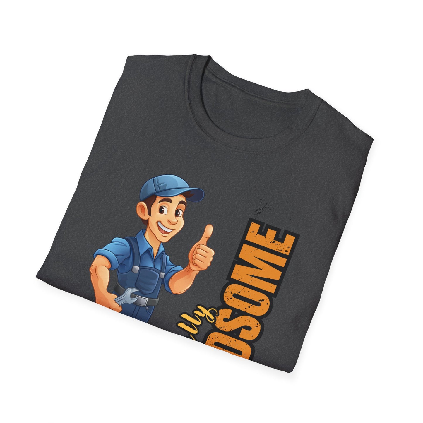 Plumber Handsomeness Unisex T-Shirt | Perfect Gift for Birthdays, Father's Day, Casual Wear, Dad Humor, Softstyle Tee