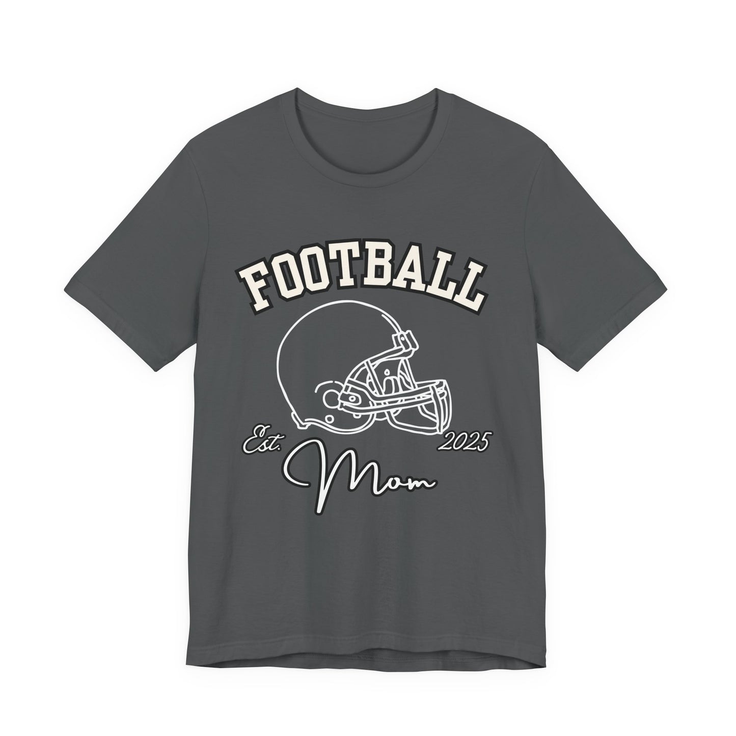 Football Mom Unisex Tee, Sports Fan Shirt, Gift for Moms, Casual Wear, Football Season Apparel, Family Game Day Top