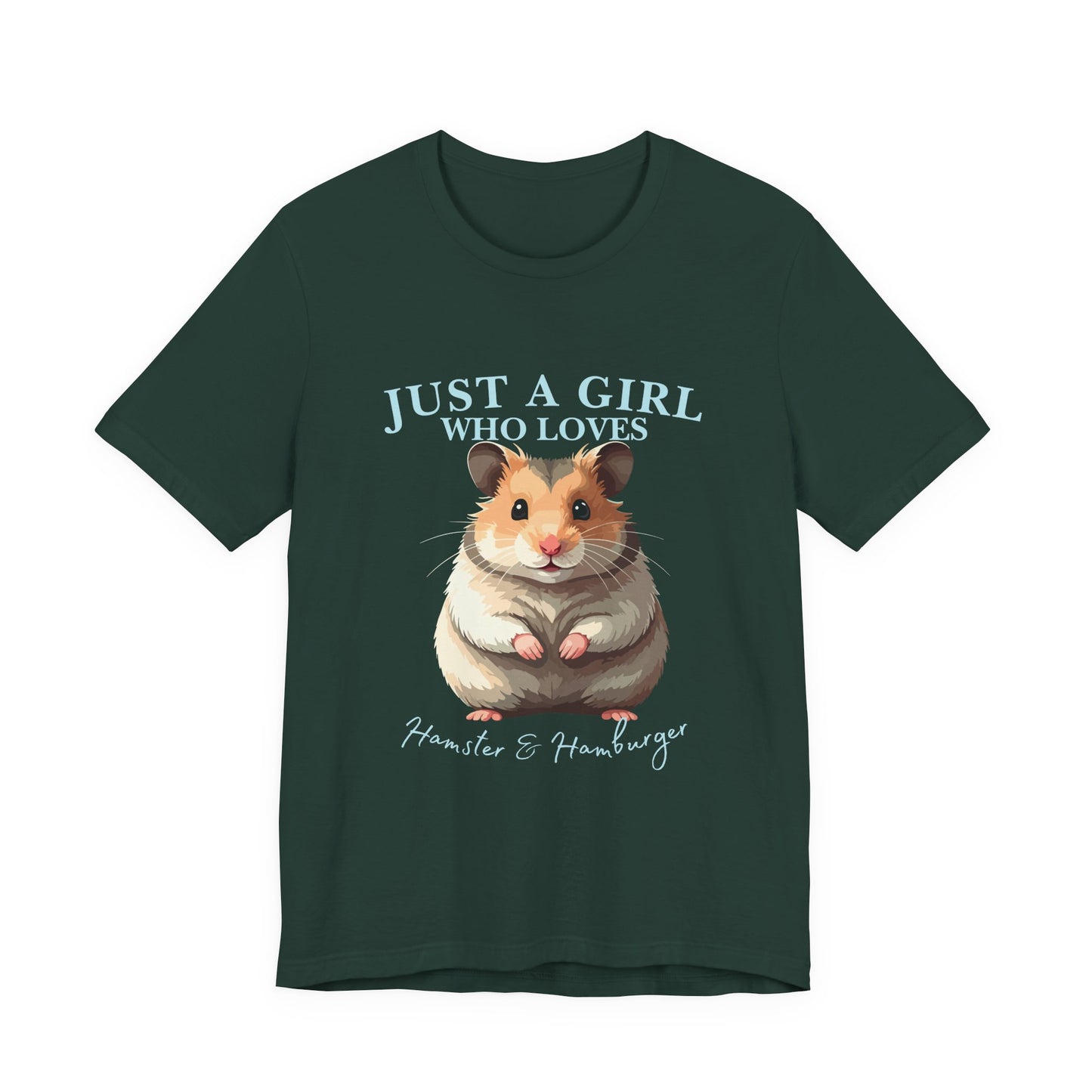 Cute Hamster Lover Tee, Unisex Jersey Short Sleeve Tee, Gifts for Animal Lovers, Pet Owner T-Shirt, Birthday Gift, Hamster Apparel