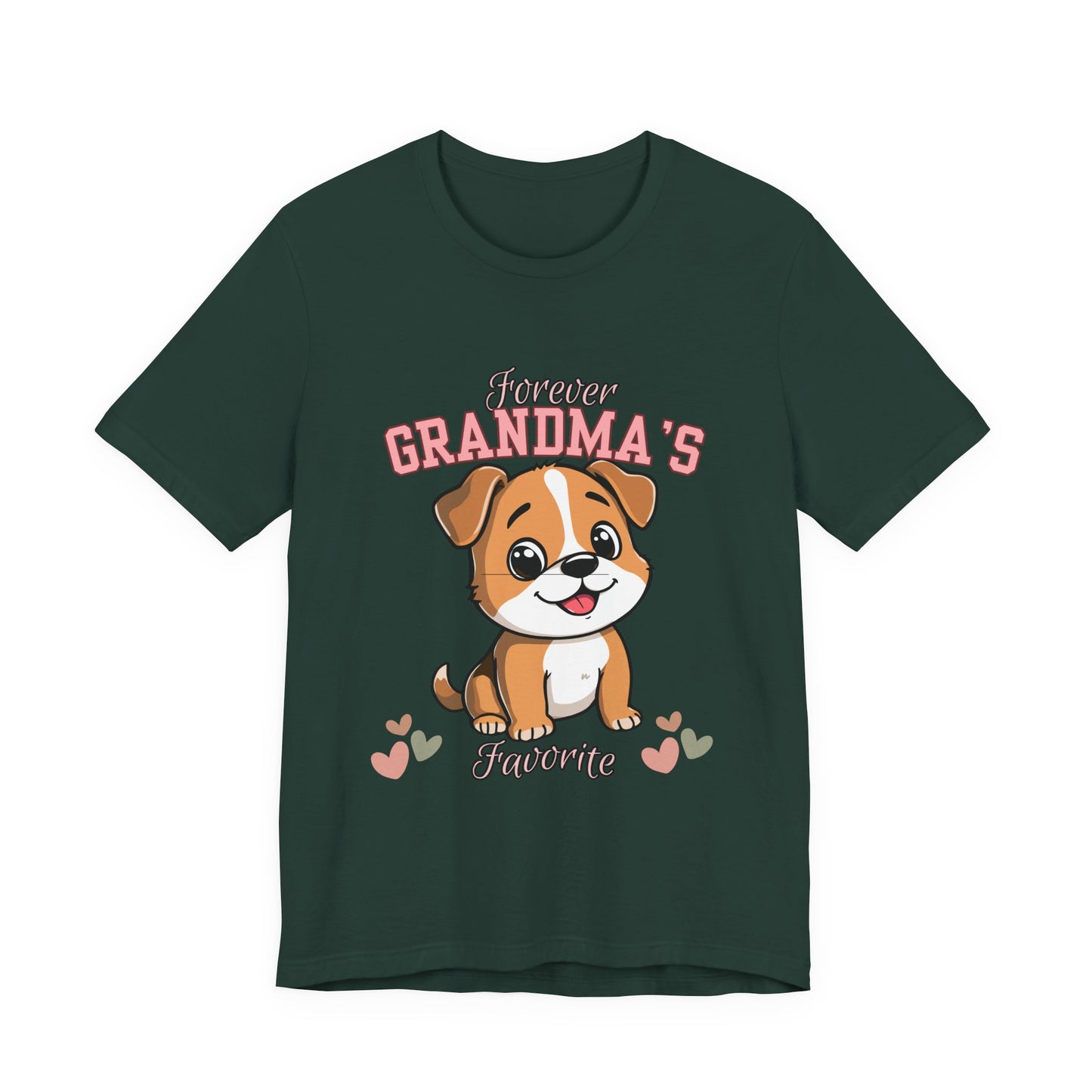 Cute Dog Grandma Tee, Dog Lover Gift, Mother's Day T-Shirt, Pet Lover Top, Unisex Short Sleeve Shirt