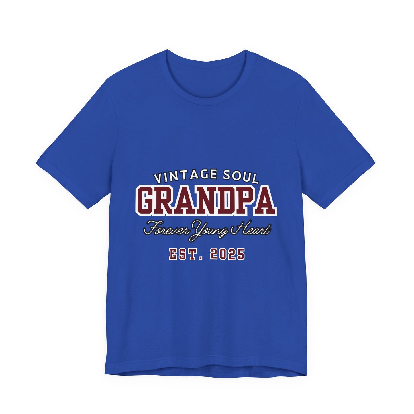 Vintage Soul Grandpa Tee | Perfect Gift for New Grandpas, Father's Day Present, Casual Wear, Family Gatherings, Comfortable Style