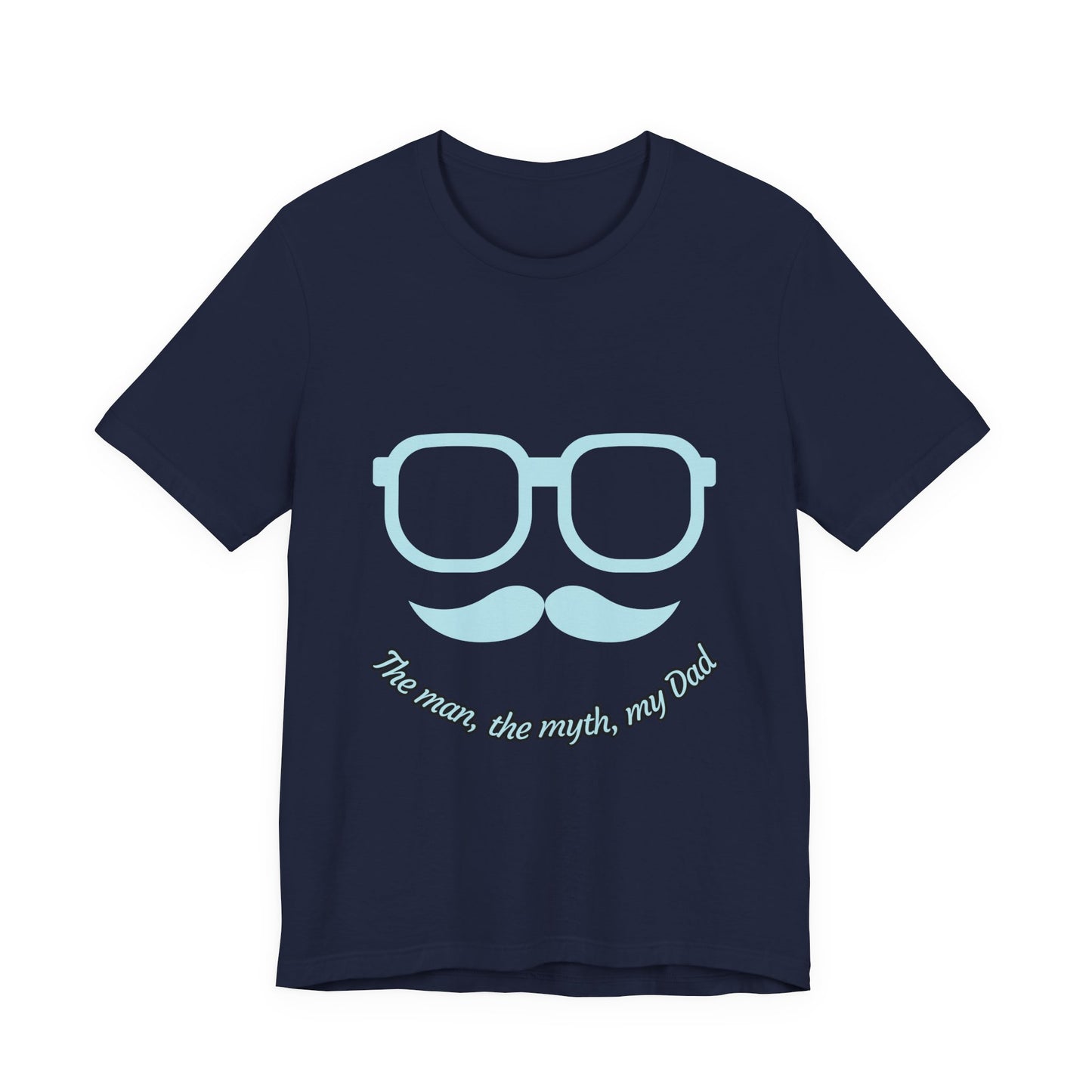 Dad Myth Short Sleeve Tee, Father's Day Gift, Unisex T-Shirt, Funny Dad Shirt, Casual Dad Apparel, Gift for Him