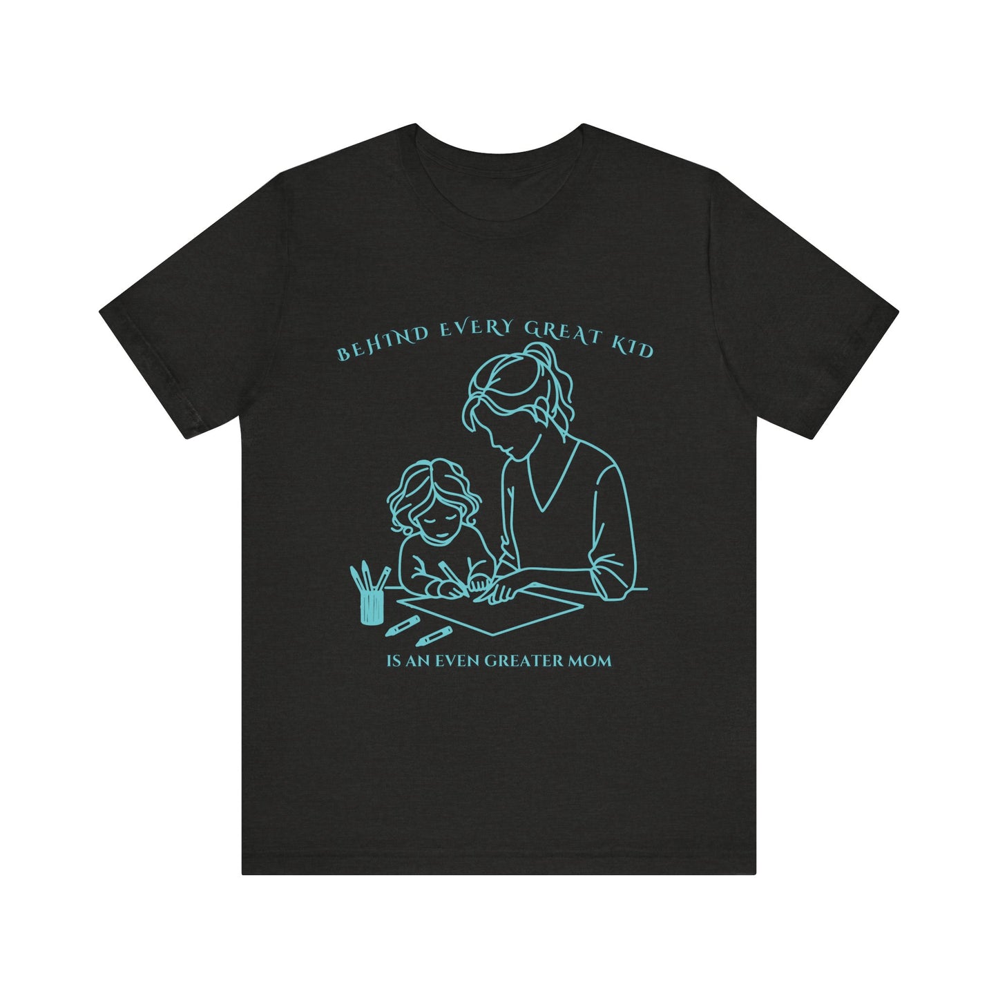 Mom and Child Inspiration Tee, Great Mom T-Shirt, Gift for Moms, Parenting Shirt, Casual Wear, Family Love Top