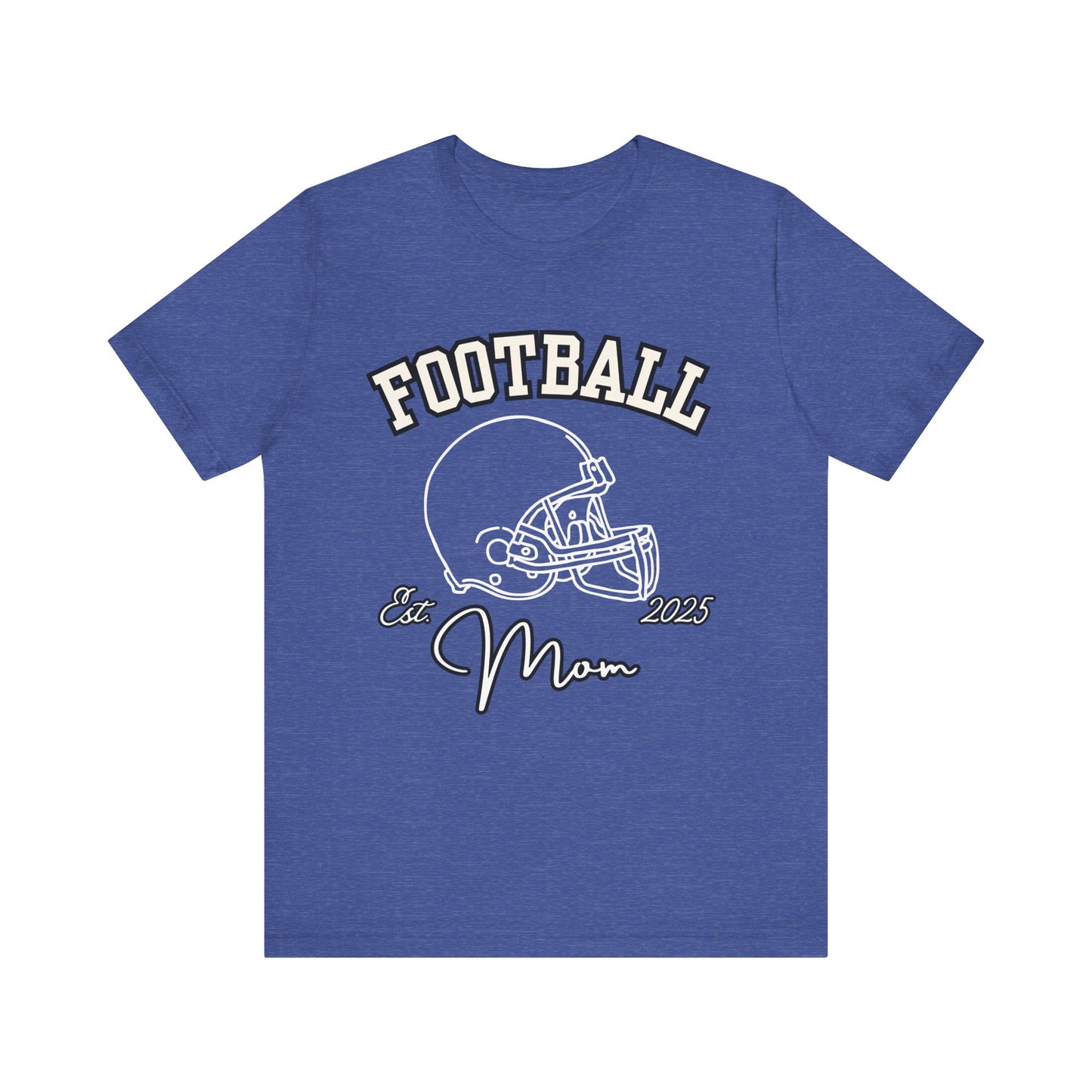 Football Mom Unisex Tee, Sports Fan Shirt, Gift for Moms, Casual Wear, Football Season Apparel, Family Game Day Top