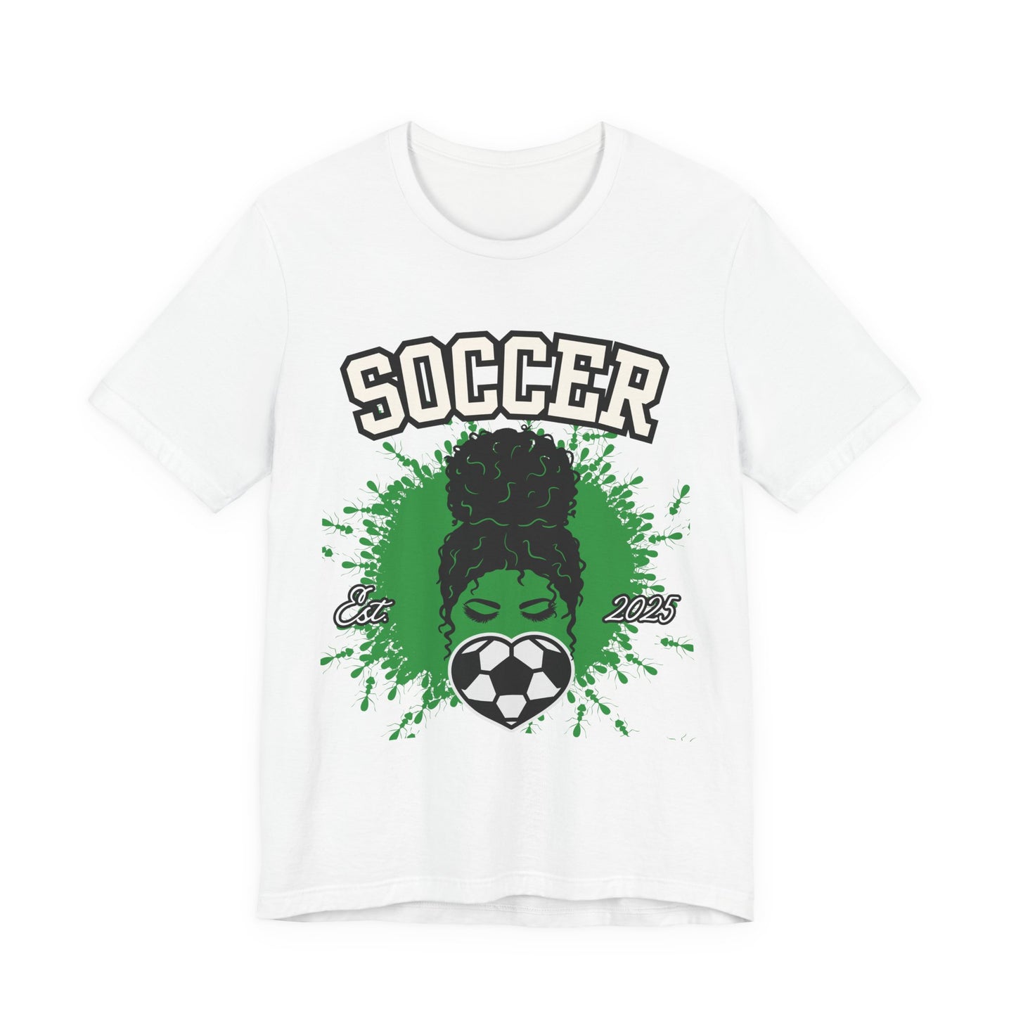Soccer Queen Graphic Tee, Perfect for Game Day, Sports Lover Gift, Unisex Short Sleeve Tee, Soccer Mom Shirt, Athlete Apparel
