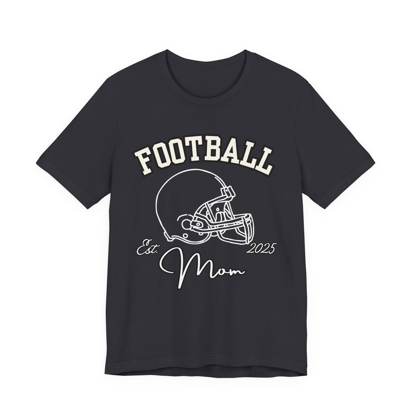 Football Mom Unisex Tee, Sports Fan Shirt, Gift for Moms, Casual Wear, Football Season Apparel, Family Game Day Top