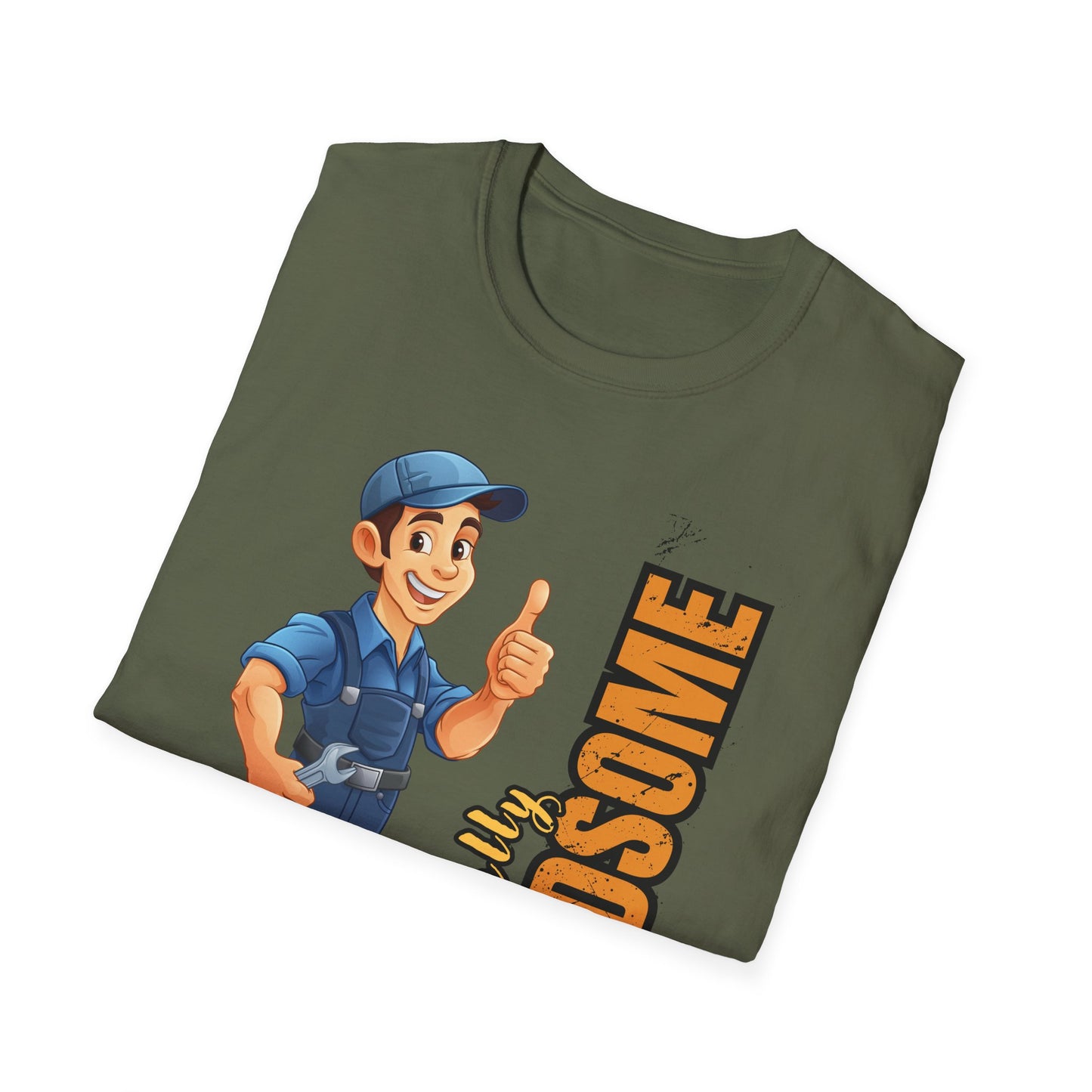 Plumber Handsomeness Unisex T-Shirt | Perfect Gift for Birthdays, Father's Day, Casual Wear, Dad Humor, Softstyle Tee