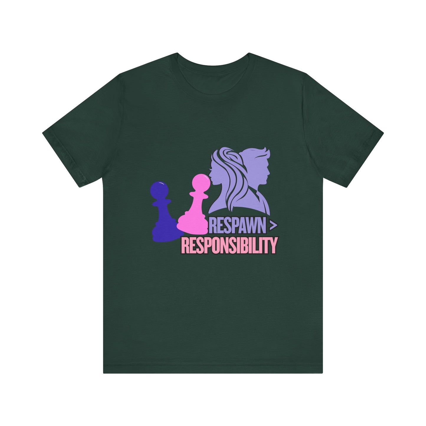 Chess Inspired Graphic Tee, Gamer Shirt, Motivational Quote Top, Casual Wear, Unique Gift for Gamers, Fun Tournament Attire