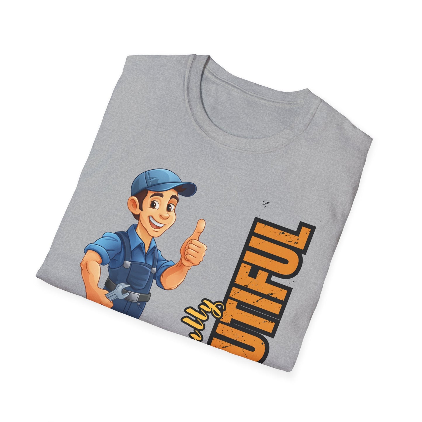 Plumber T-Shirt with Skillfully Beautiful Design, Funny Work T-Shirt, Great for Mechanics, Birthdays, or Casual Wear