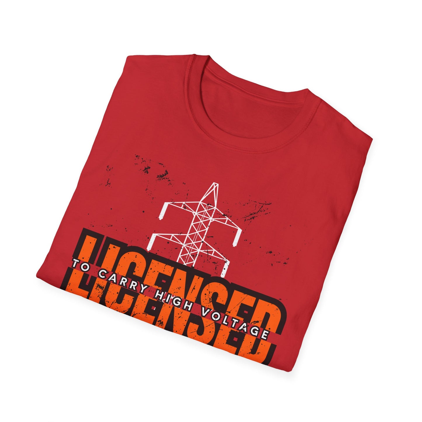 Licensed Electrician Vintage Style Unisex T-Shirt, Casual Wear, Graphic Tee for Everyday Use, Gift for Friends, Trendy Apparel
