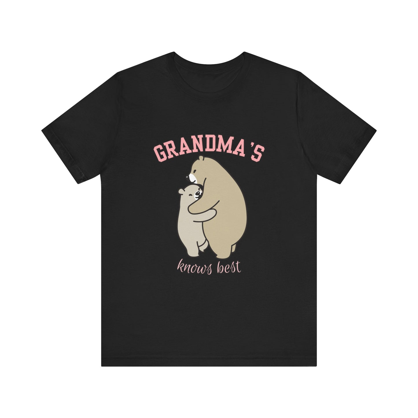 Grandma's Bears Unisex Short Sleeve Tee, Cute T-Shirt for Grandma, Gift for Grandparents, Birthday Gift, Family Matching Outfits