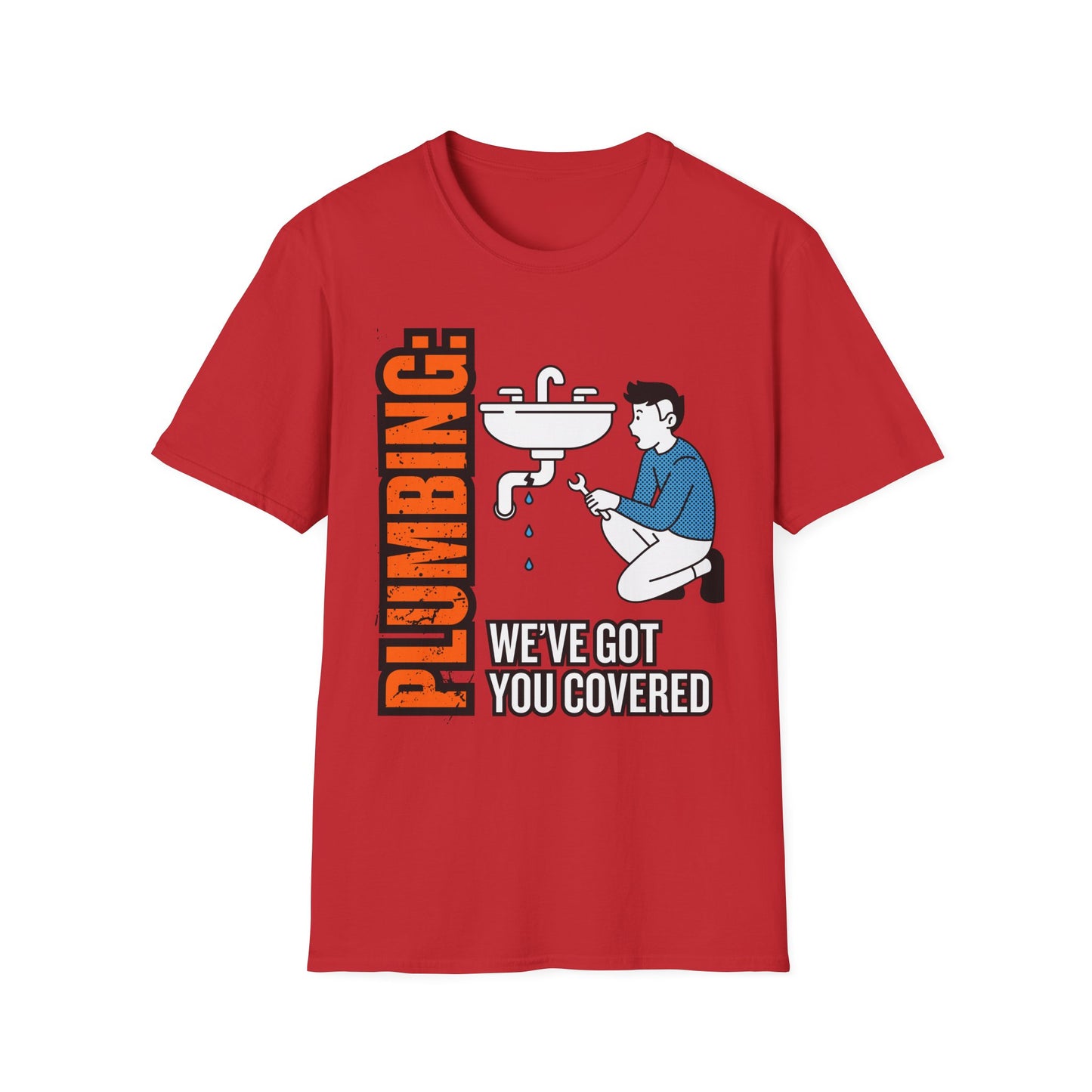 Plumbing Repair Enthusiast T-Shirt, Funny Plumbing Tee, Unisex Humor Shirt, Gifts for Plumbers, Plumbing Shirt, Home Repair Gift