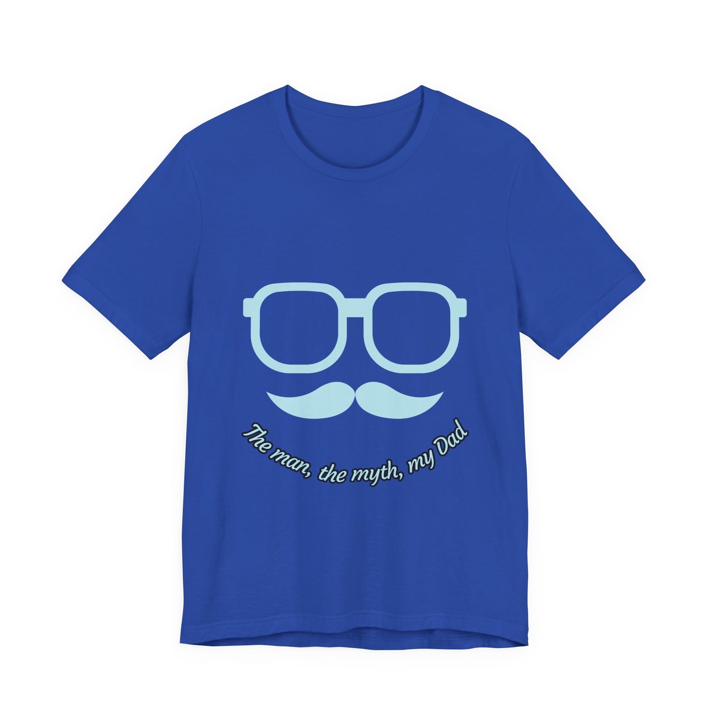 Dad Myth Short Sleeve Tee, Father's Day Gift, Unisex T-Shirt, Funny Dad Shirt, Casual Dad Apparel, Gift for Him