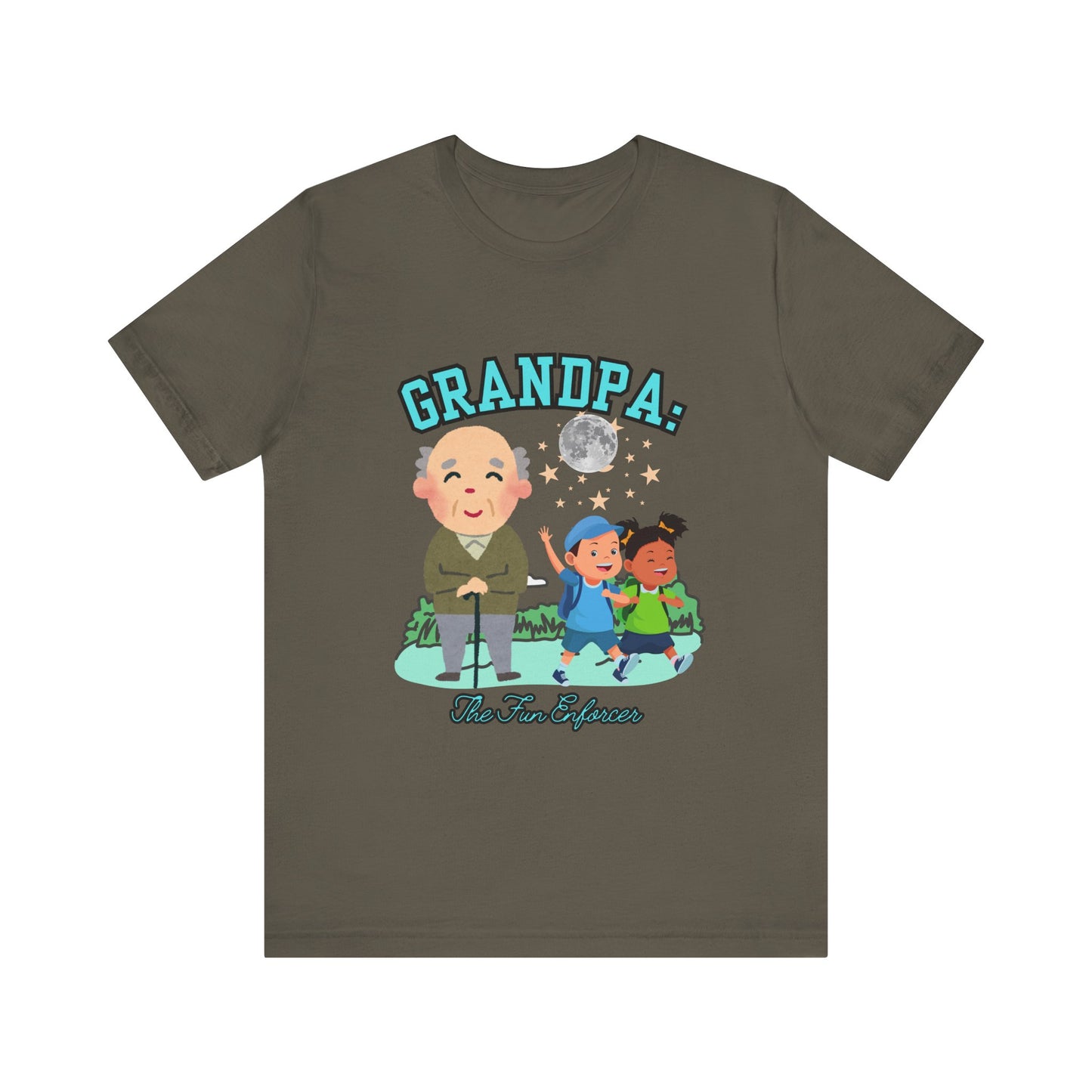 Grandpa's Fun Explorer Tee, Grandfather Gift, Family Reunion Shirt, Cute Kids T-Shirt, Dad Joke Apparel
