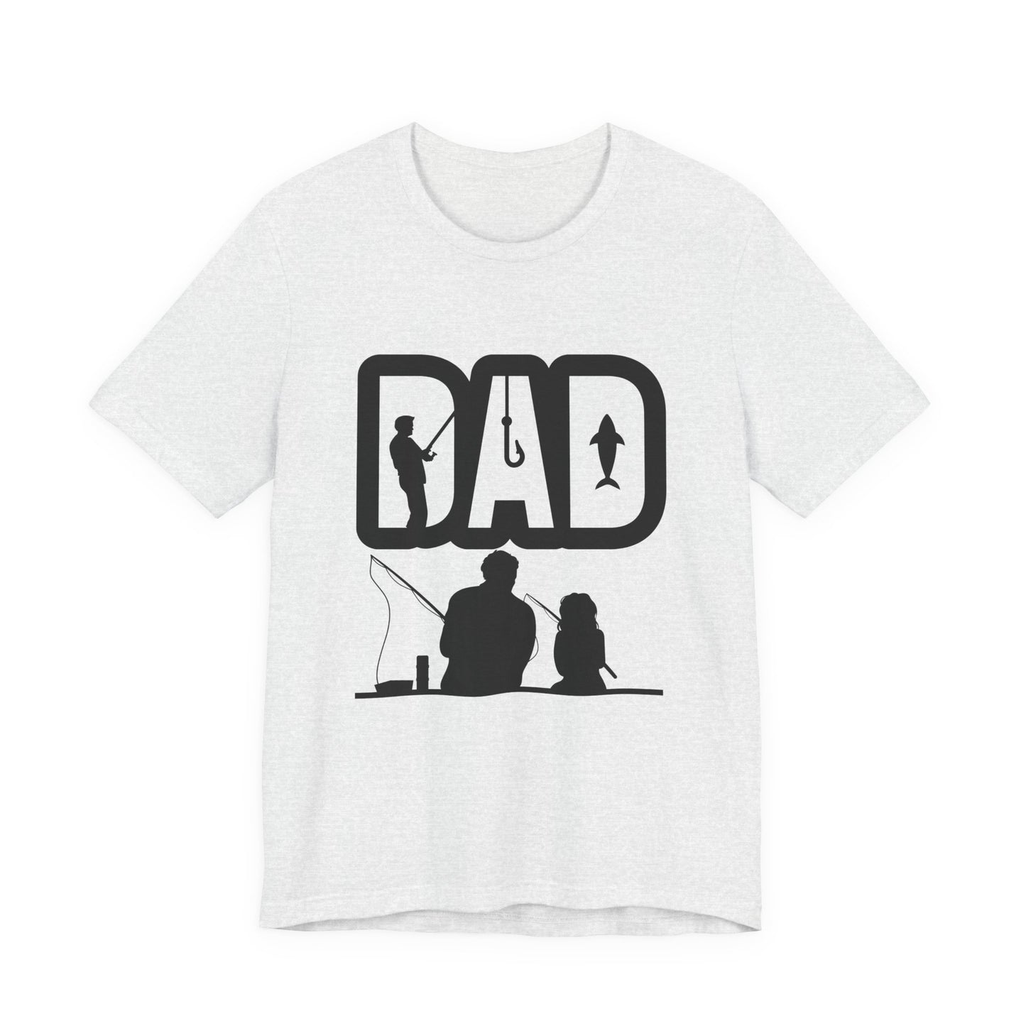 Father and Child Fishing Tee, Perfect Gift for Dads, Fishing Enthusiast Shirt, Father's Day Apparel, Family Bonding Tee