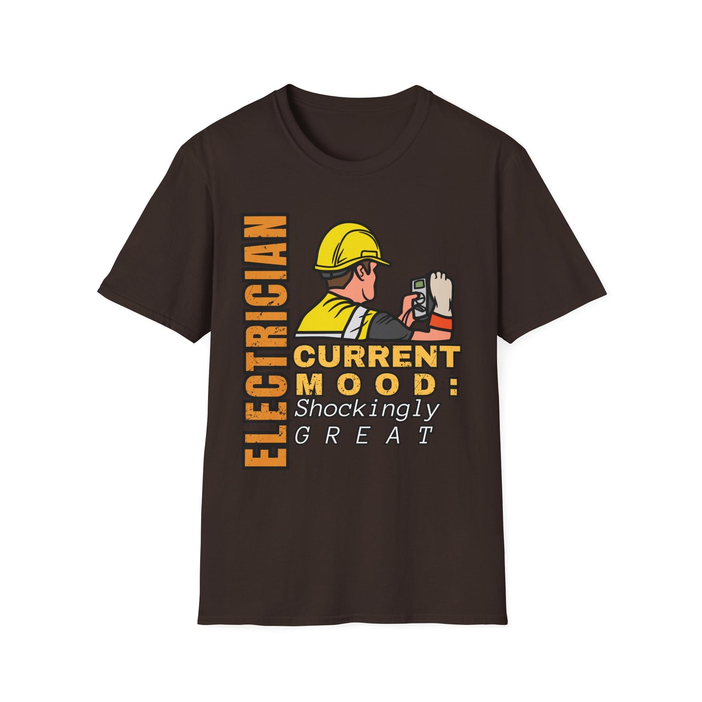 Electrician Mood T-Shirt - Perfect for Birthdays, Celebrations, Gifts for Electricians, Workwear, Casual Wear