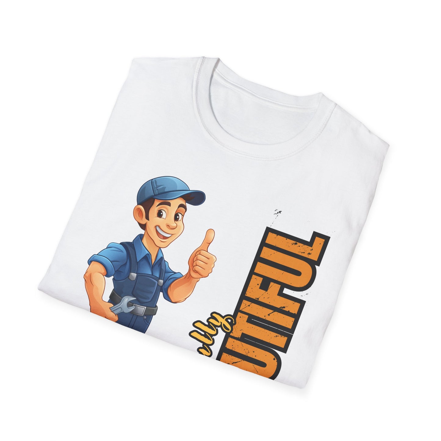 Plumber T-Shirt with Skillfully Beautiful Design, Funny Work T-Shirt, Great for Mechanics, Birthdays, or Casual Wear
