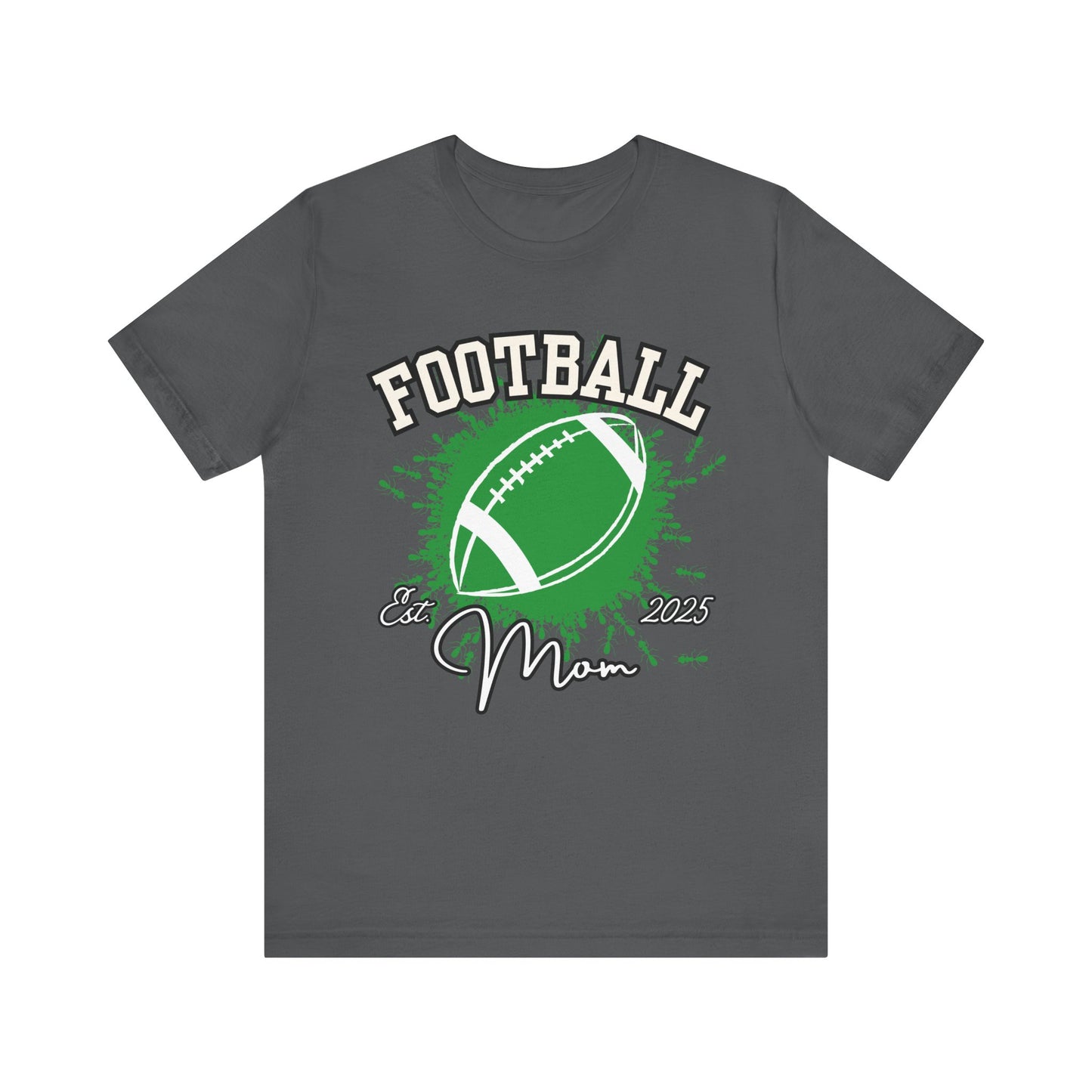 Football Mom Tee, Unisex Short Sleeve T-Shirt, Perfect Gift for Sports Moms, Game Day Apparel, Casual Weekend Wear
