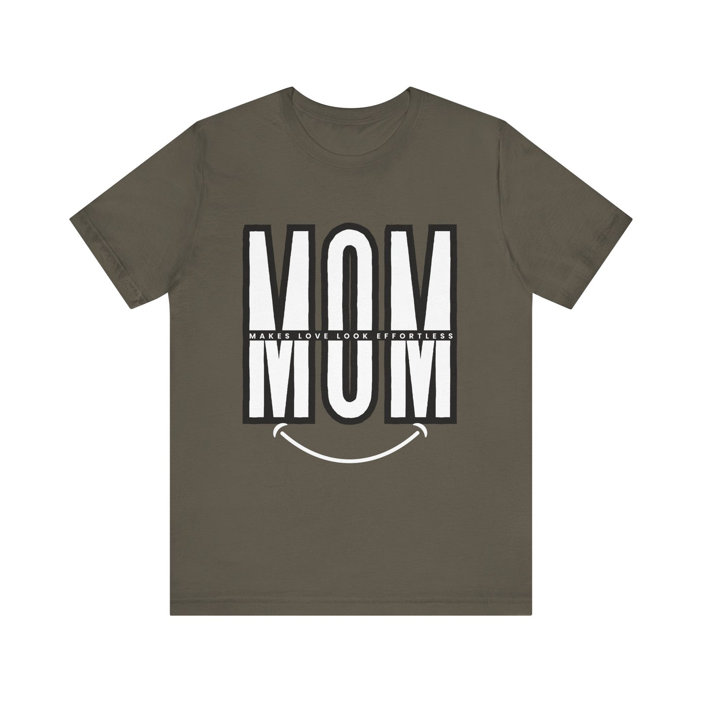 Mom Life Short Sleeve Tee - Perfect Gift for Mothers, Mother's Day, Casual Wear, Family Gatherings, Unique Mom Shirt