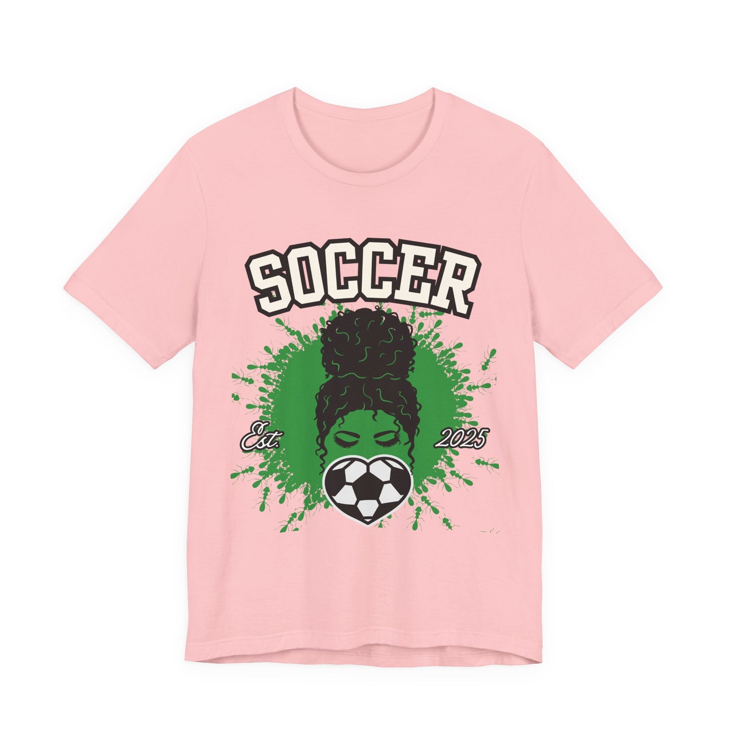 Soccer Queen Graphic Tee, Perfect for Game Day, Sports Lover Gift, Unisex Short Sleeve Tee, Soccer Mom Shirt, Athlete Apparel