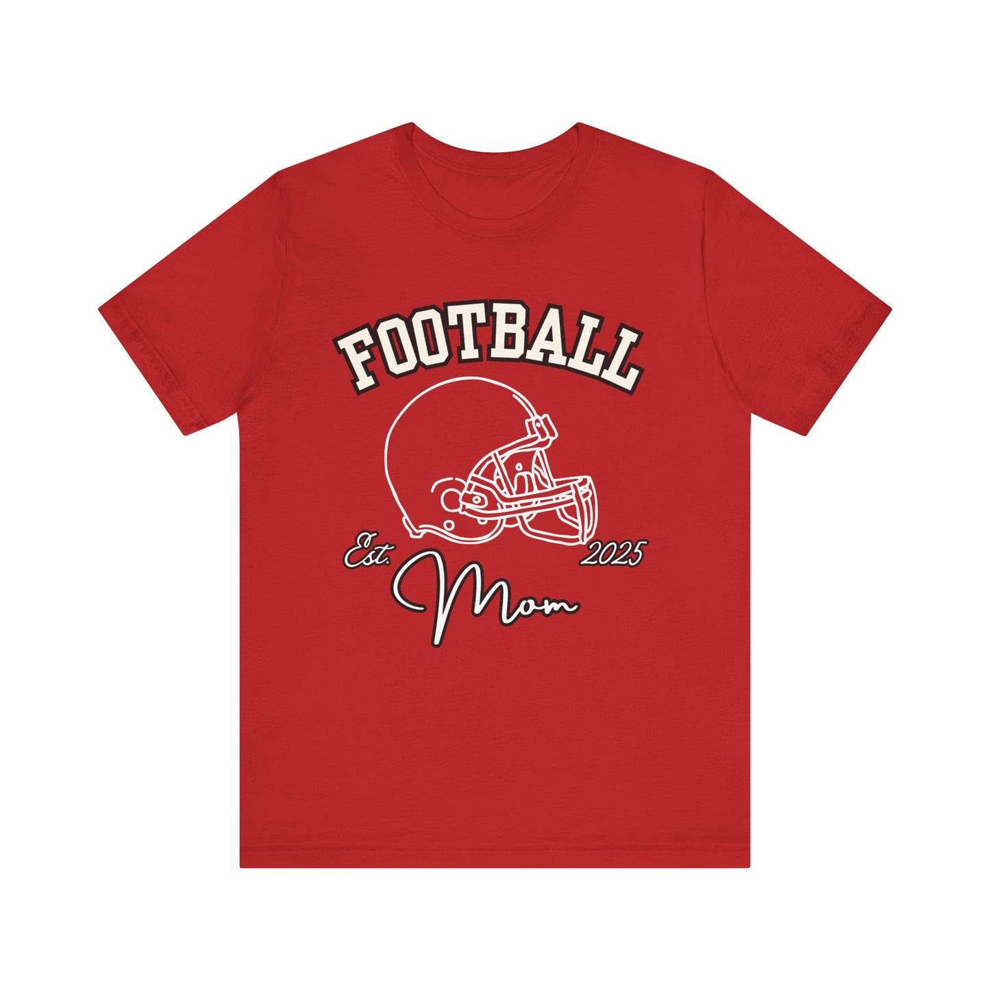 Football Mom Unisex Tee, Sports Fan Shirt, Gift for Moms, Casual Wear, Football Season Apparel, Family Game Day Top
