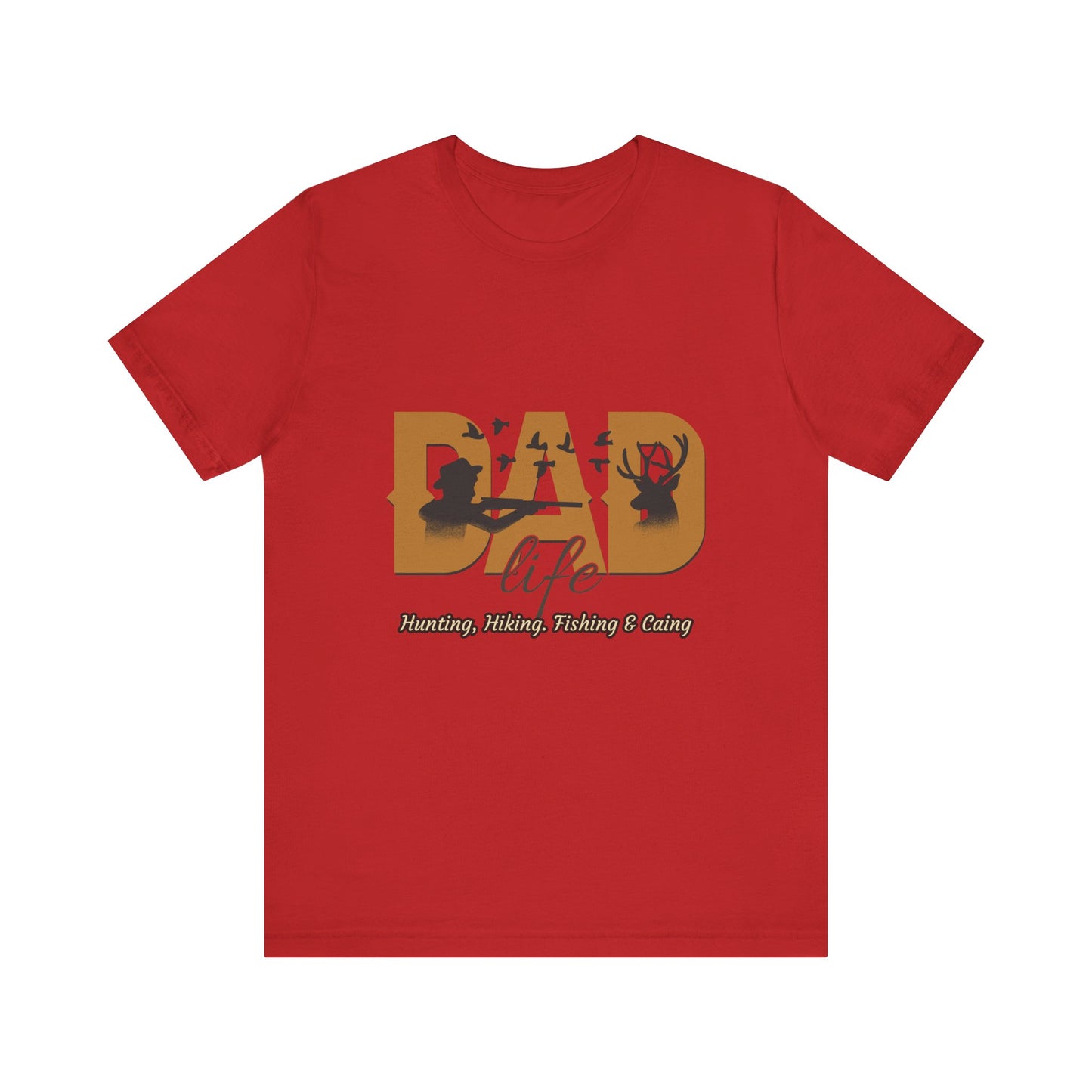 Dad Life Short Sleeve Tee - Celebrate Fatherhood, Gift for Dads, Casual Everyday Wear, Father's Day, Family Gatherings, Outdoor Adventures