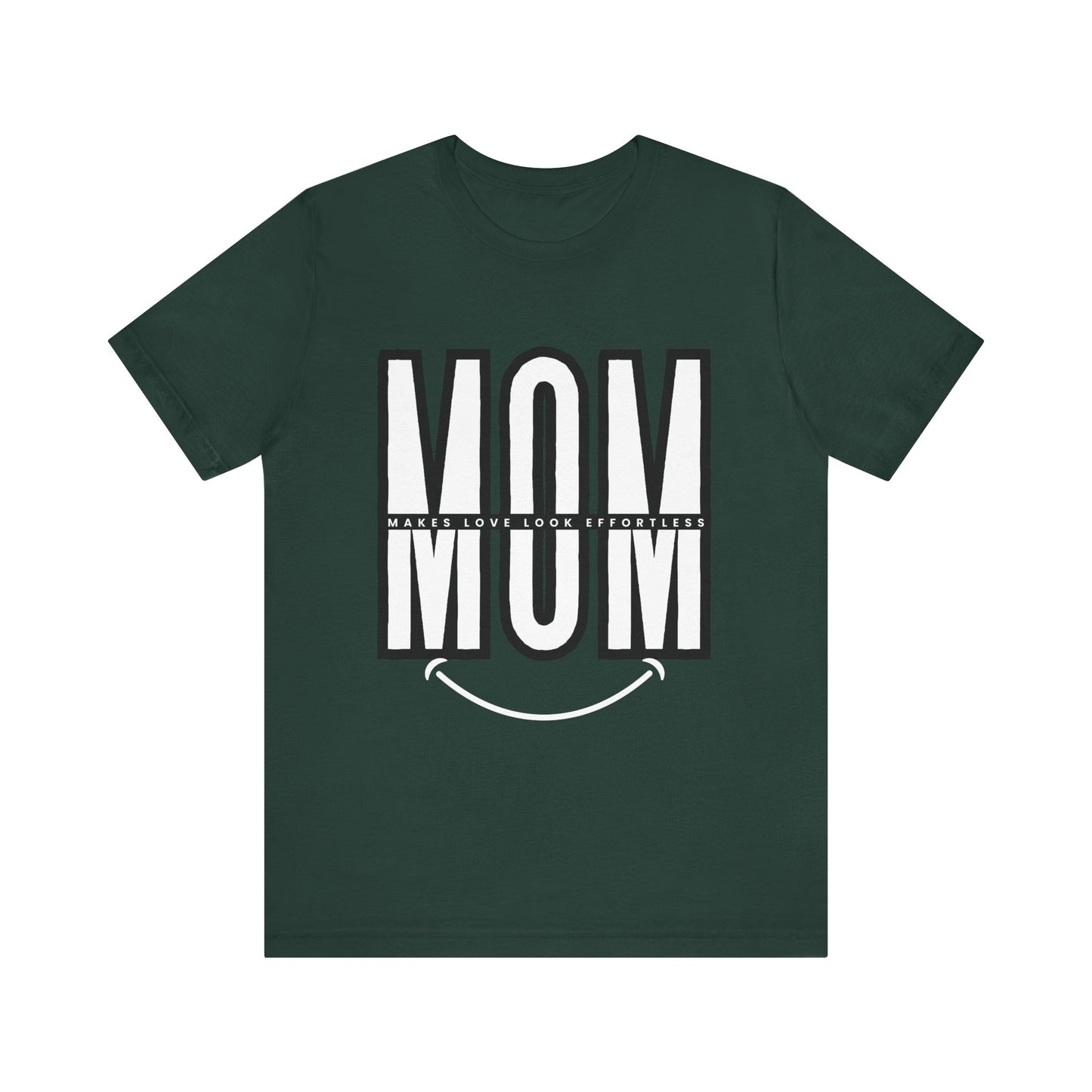 Mom Life Short Sleeve Tee - Perfect Gift for Mothers, Mother's Day, Casual Wear, Family Gatherings, Unique Mom Shirt