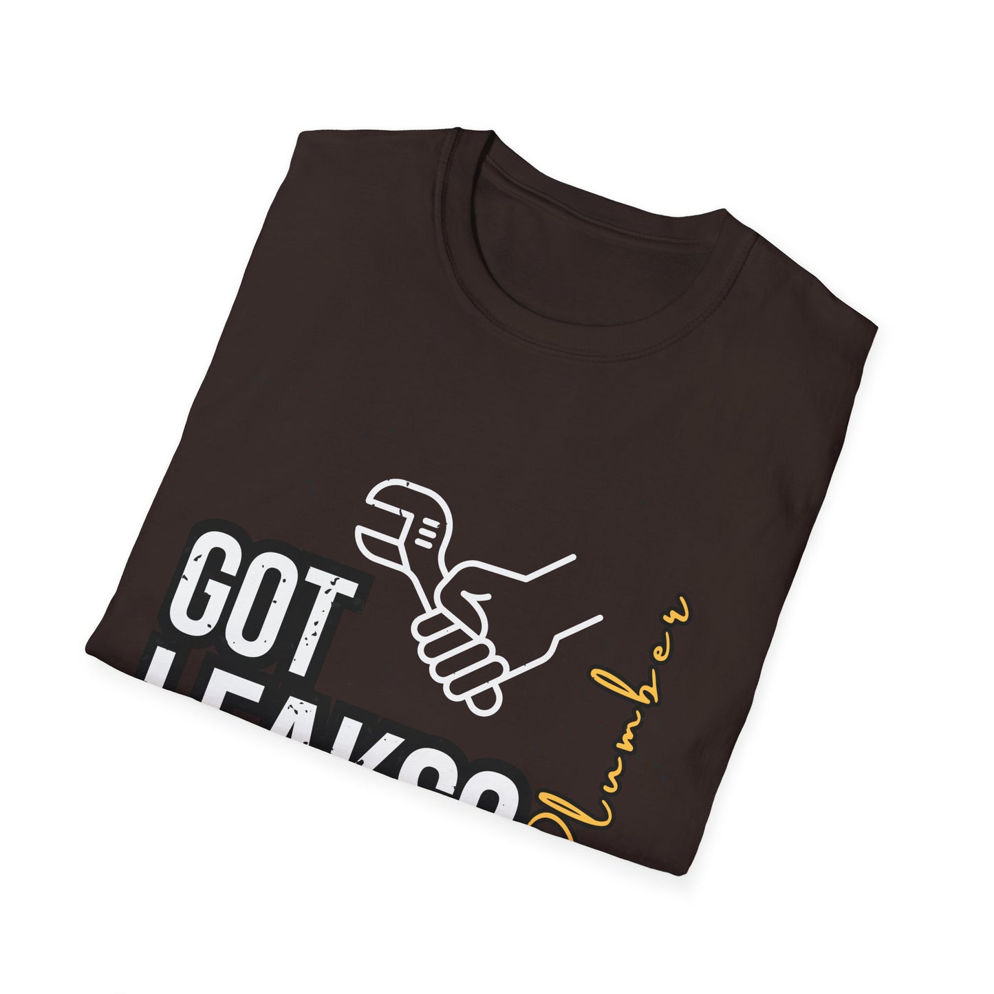 Plumber Skills T-Shirt - Got Leaks? I've Got Skills - Funny Plumbing Tee, Gift for Plumbers, Father's Day Gift, Casual Wear