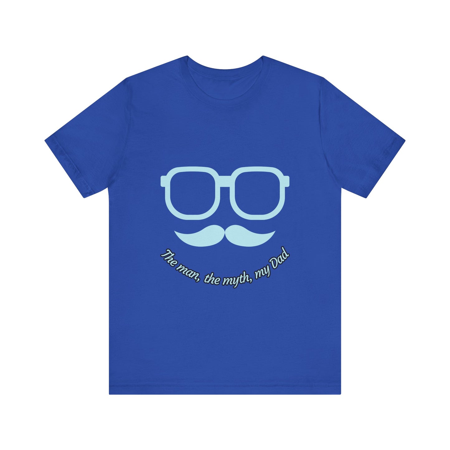 Dad Myth Short Sleeve Tee, Father's Day Gift, Unisex T-Shirt, Funny Dad Shirt, Casual Dad Apparel, Gift for Him