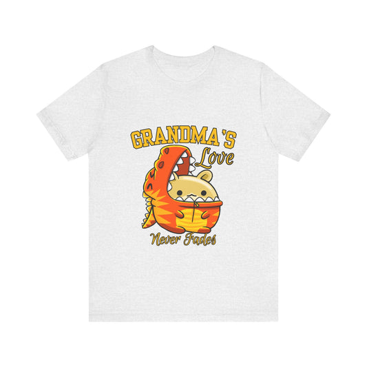 Grandma's Love Unisex Tee, Cute Family T-Shirt, Gifts for Grandma, Birthday Shirt, Summer Casual Wear, Cute Graphic Tee