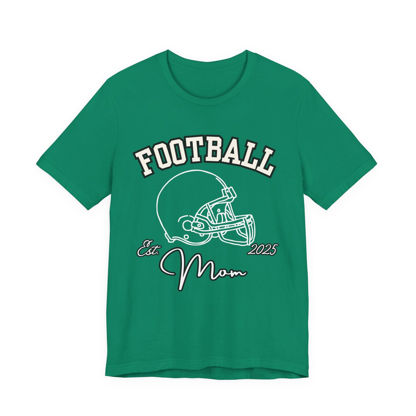Football Mom Unisex Tee, Sports Fan Shirt, Gift for Moms, Casual Wear, Football Season Apparel, Family Game Day Top
