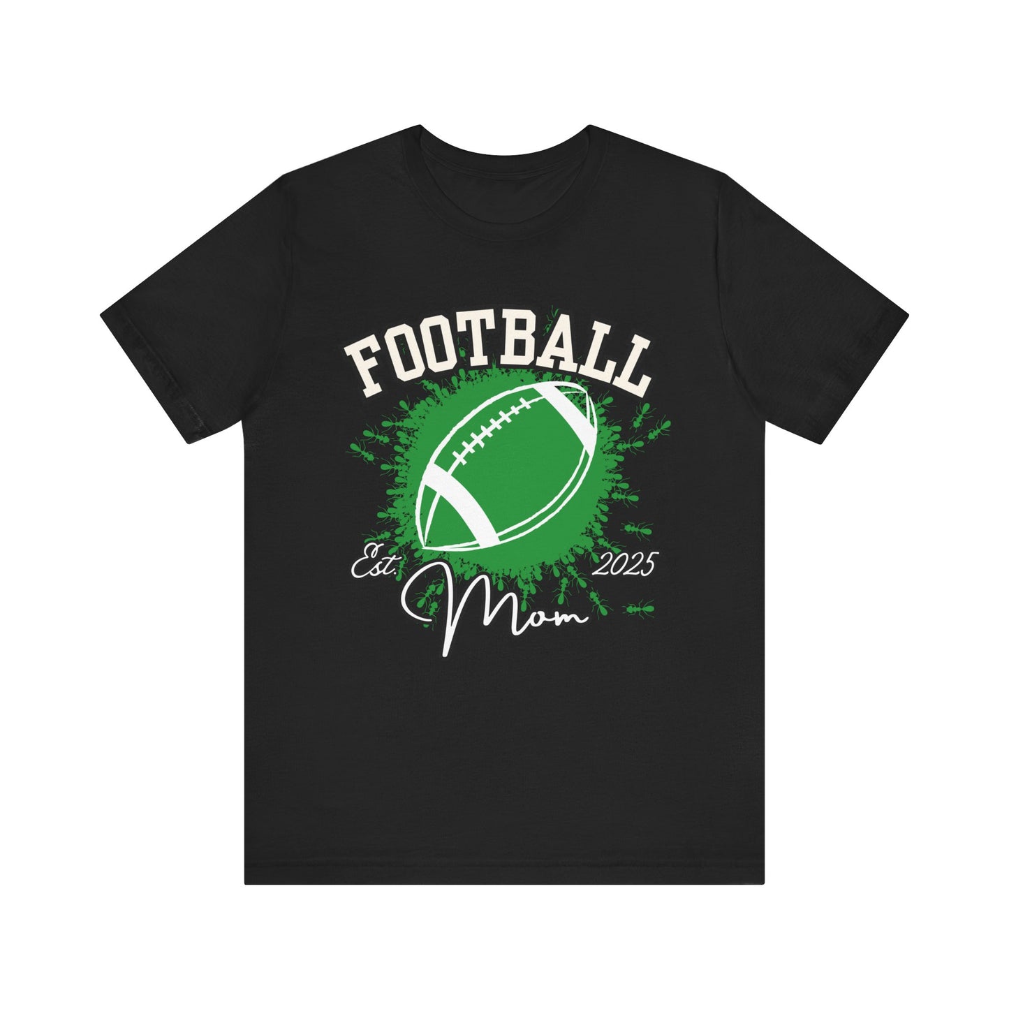 Football Mom Tee, Unisex Short Sleeve T-Shirt, Perfect Gift for Sports Moms, Game Day Apparel, Casual Weekend Wear