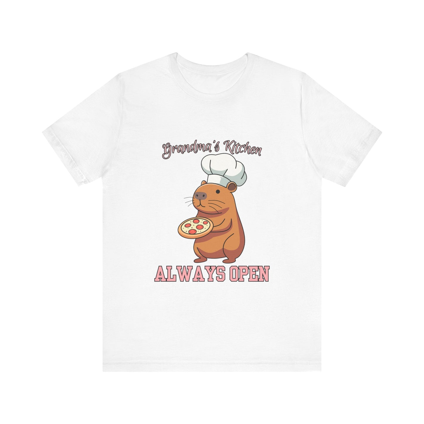 Grandma's Kitchen Unisex Tee | Cute Chef Shirt | Ideal Gift for Food Lovers, Family Gatherings, Birthdays, Home Cooks, Casual Wear