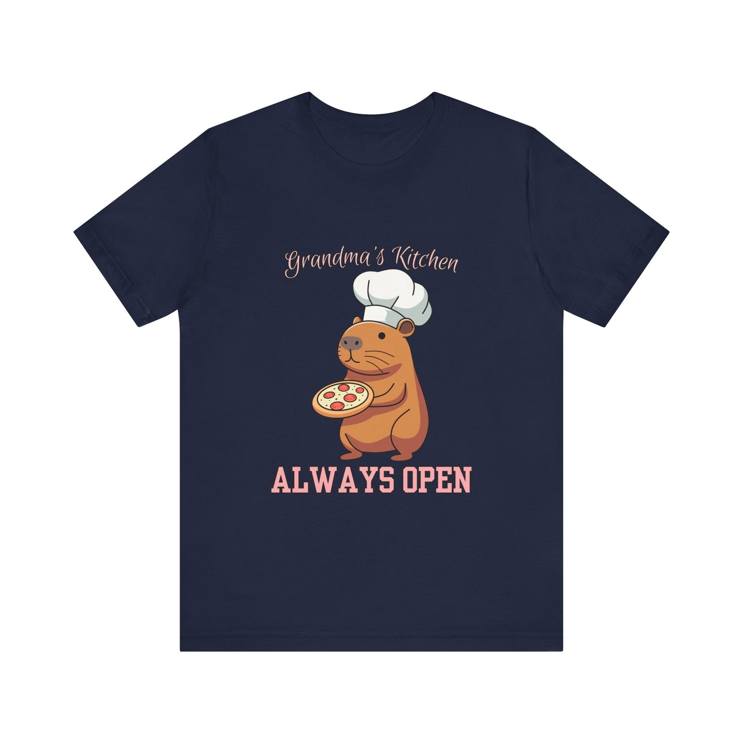 Grandma's Kitchen Unisex Tee | Cute Chef Shirt | Ideal Gift for Food Lovers, Family Gatherings, Birthdays, Home Cooks, Casual Wear
