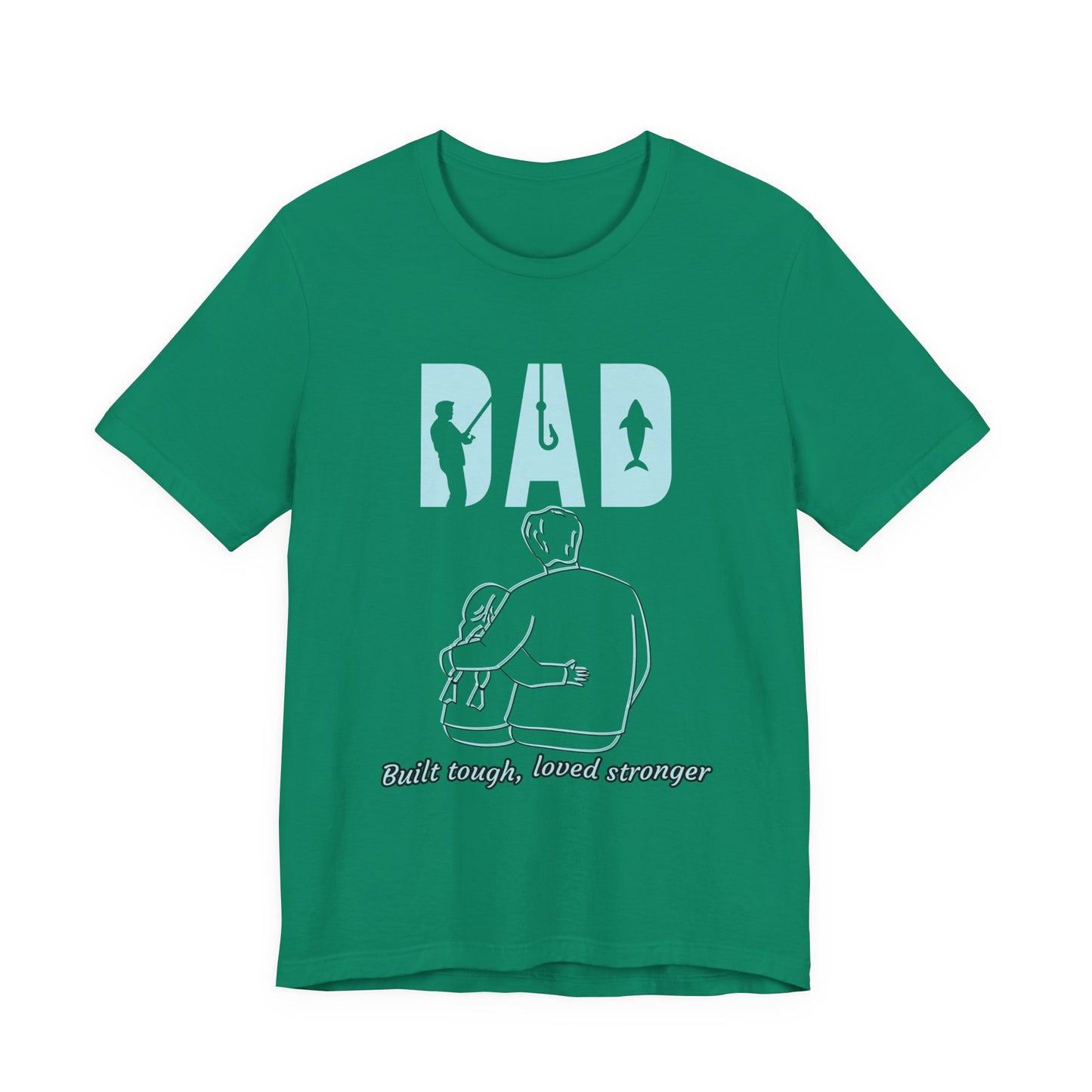 Dad's Love Unisex Tee, Perfect Gift for Father's Day, Birthday, Casualwear, Family Time, Outdoor Adventure