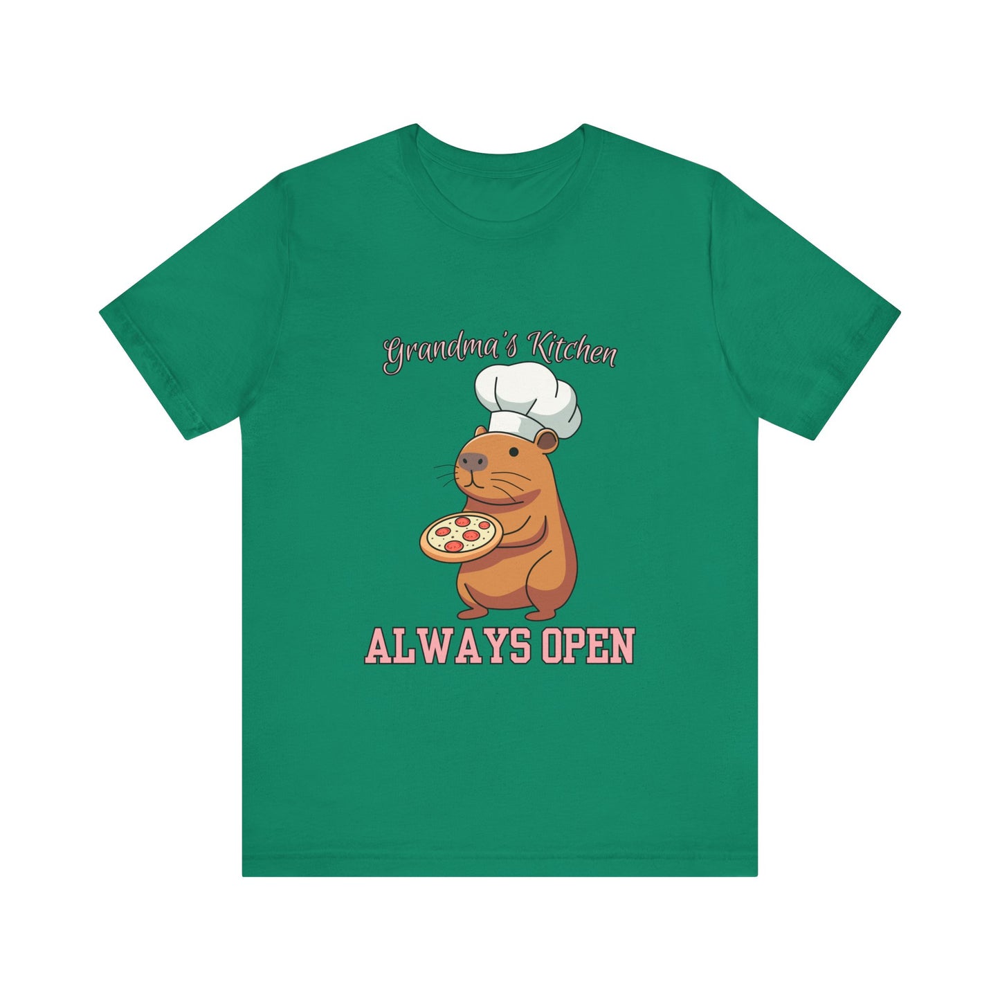 Grandma's Kitchen Unisex Tee | Cute Chef Shirt | Ideal Gift for Food Lovers, Family Gatherings, Birthdays, Home Cooks, Casual Wear