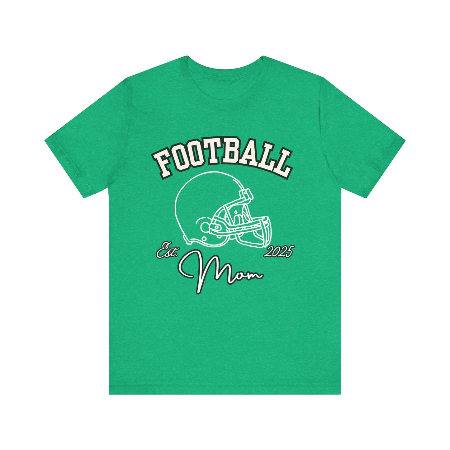 Football Mom Unisex Tee, Sports Fan Shirt, Gift for Moms, Casual Wear, Football Season Apparel, Family Game Day Top