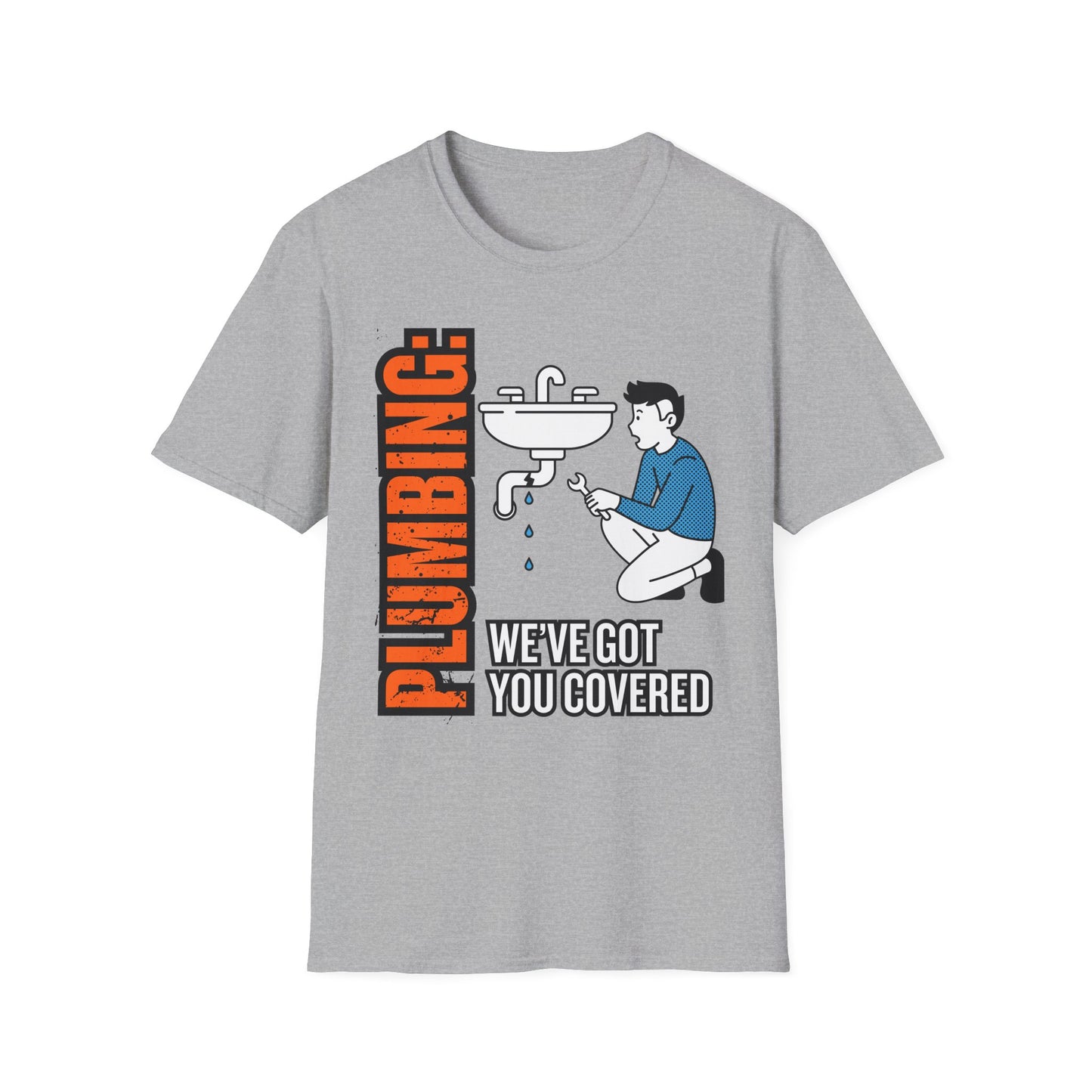 Plumbing Repair Enthusiast T-Shirt, Funny Plumbing Tee, Unisex Humor Shirt, Gifts for Plumbers, Plumbing Shirt, Home Repair Gift