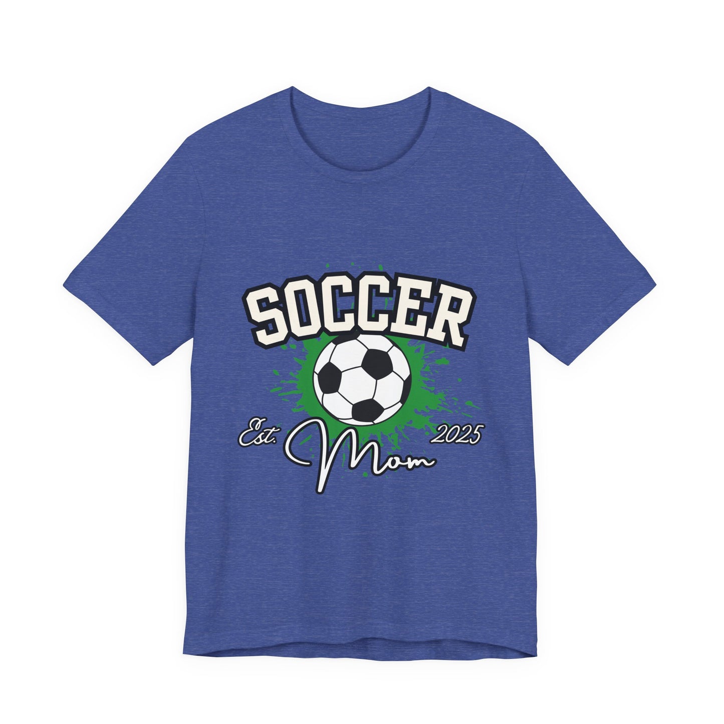 Soccer Mom Pride Unisex Jersey Tee, Sports Shirt, Gift for Soccer Lovers, Casual Wear, Athletic Tee, Soccer Mom Gift