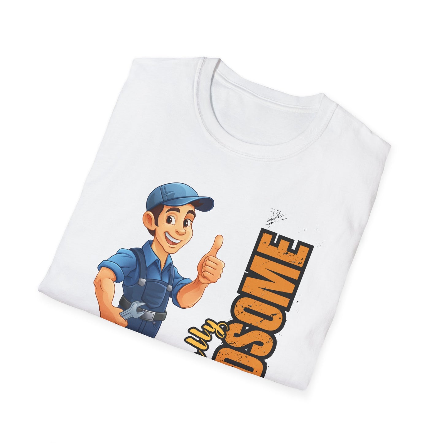 Plumber Handsomeness Unisex T-Shirt | Perfect Gift for Birthdays, Father's Day, Casual Wear, Dad Humor, Softstyle Tee