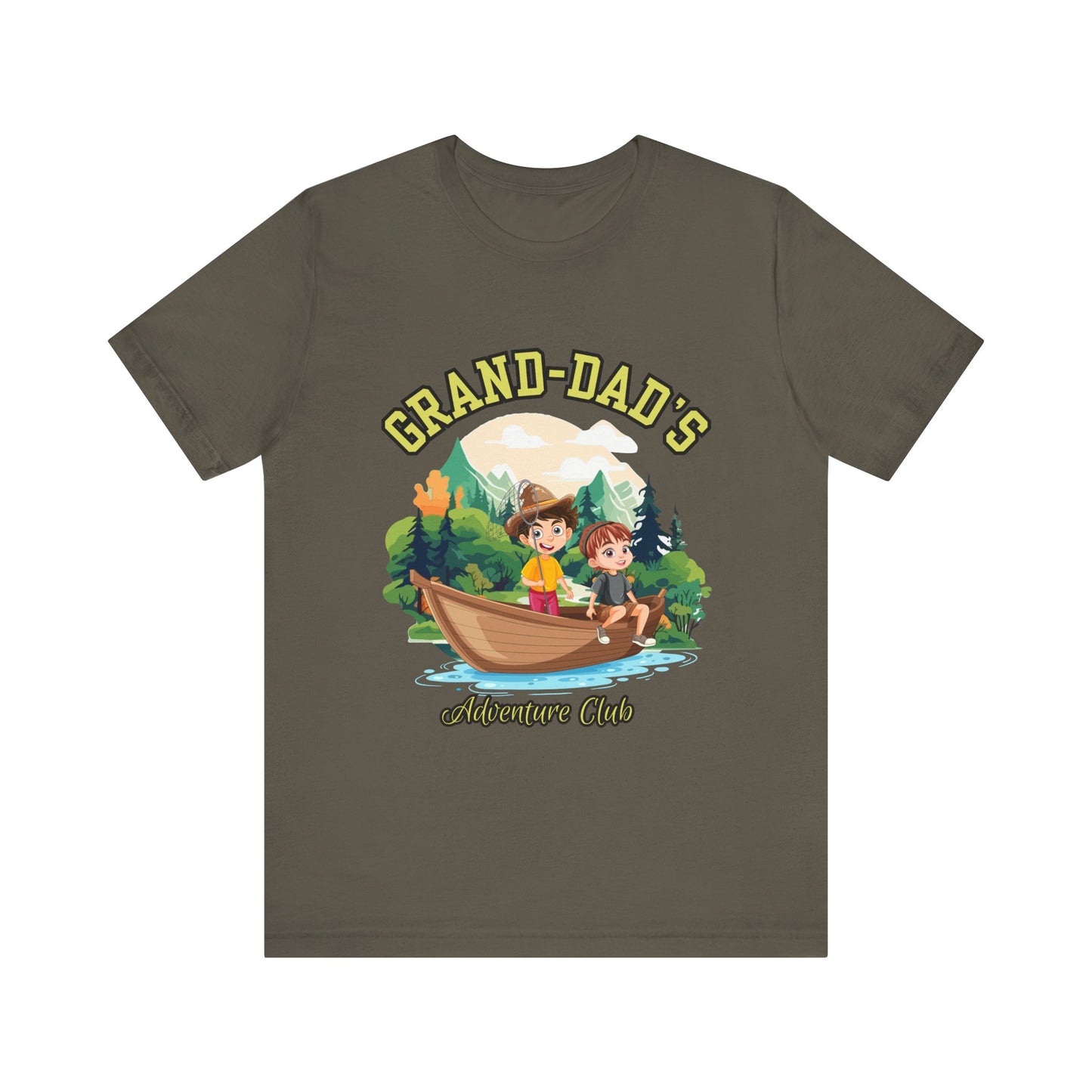 Adventurous Grandpa T-Shirt, Grand-Dad's Adventure Club Tee, Family Outing Shirt, Father's Day Gift, Kids' Adventure Gift